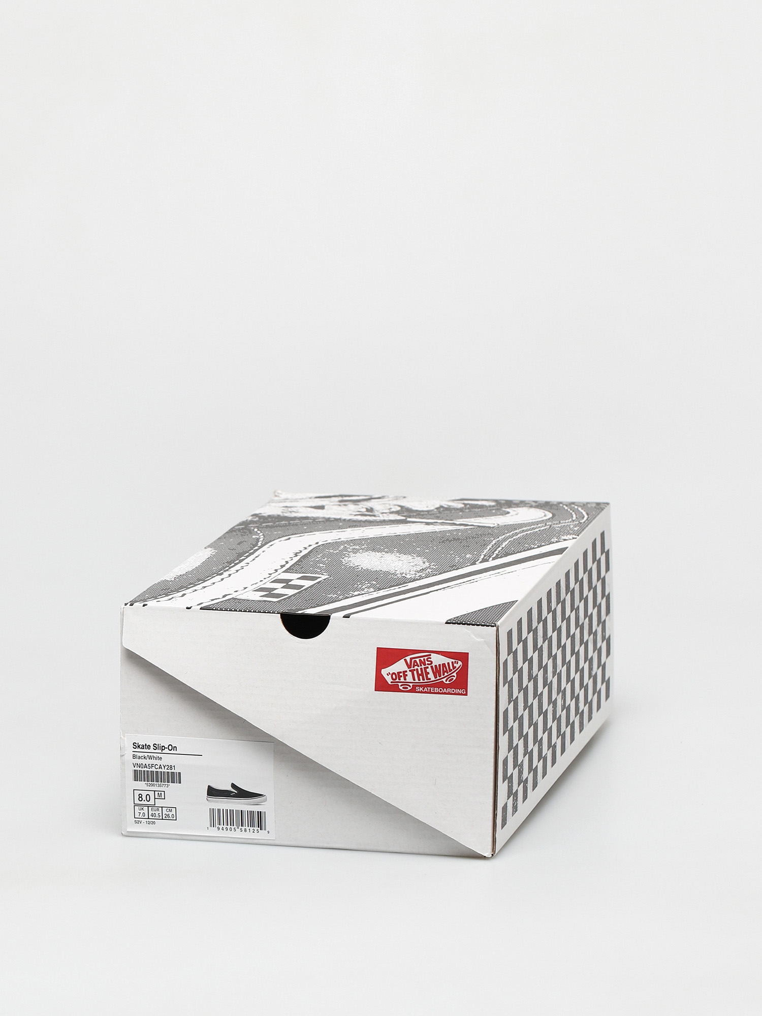 Обувки Vans Skate Slip On (black/white)