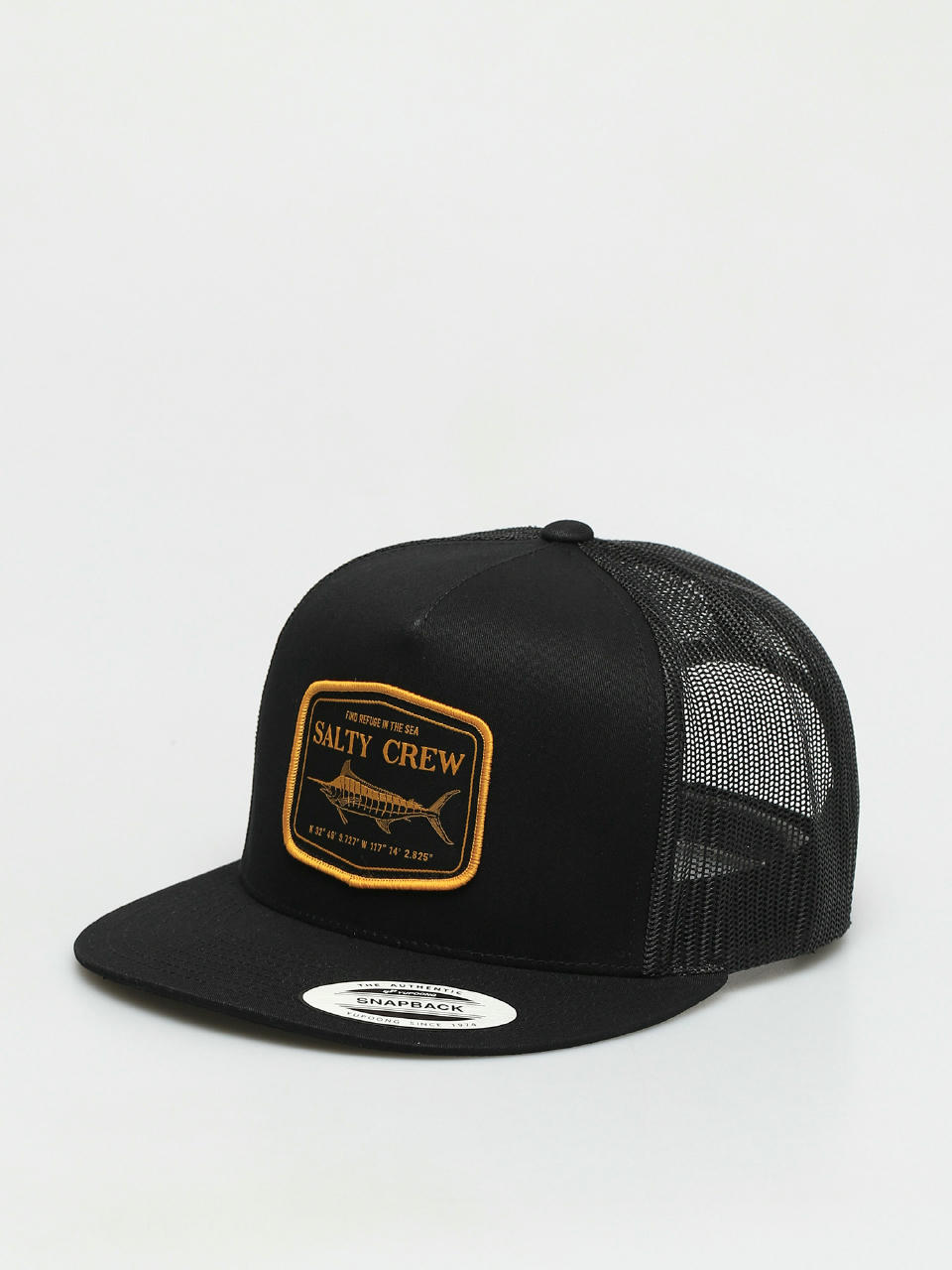 Salty Crew Шапка с козирка Stealth Trucker ZD (black)