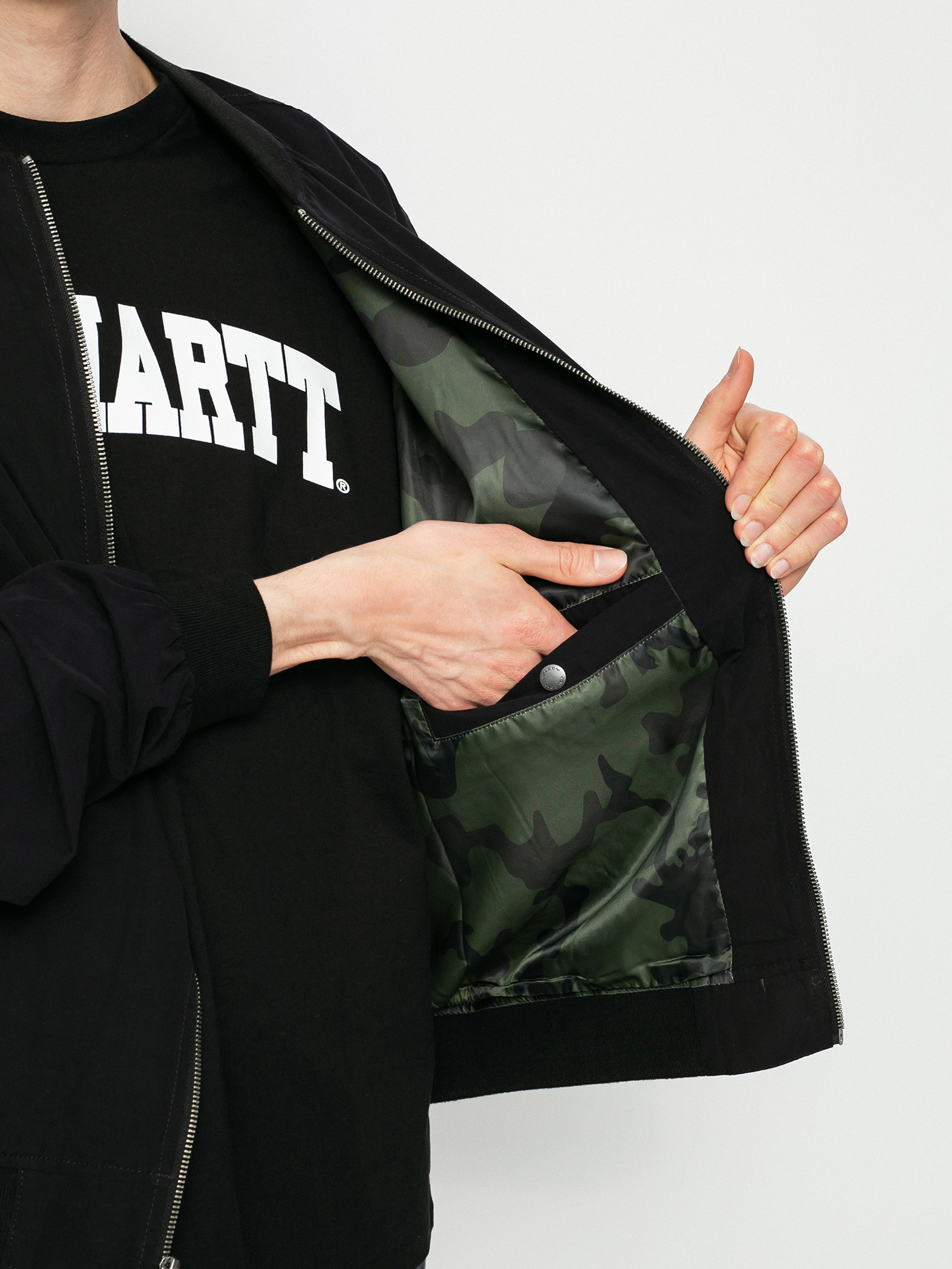 Яке Volcom Burnward (black combo)