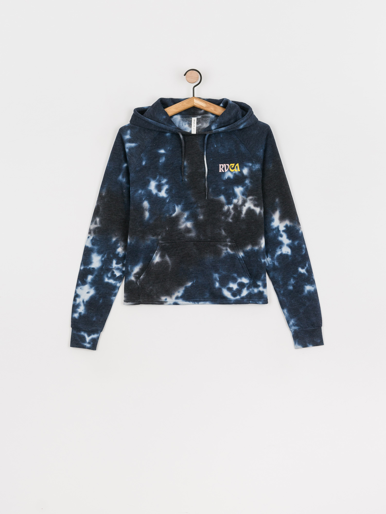 Суитшърт с качулка RVCA Vortex HD Wmn (vintage white)