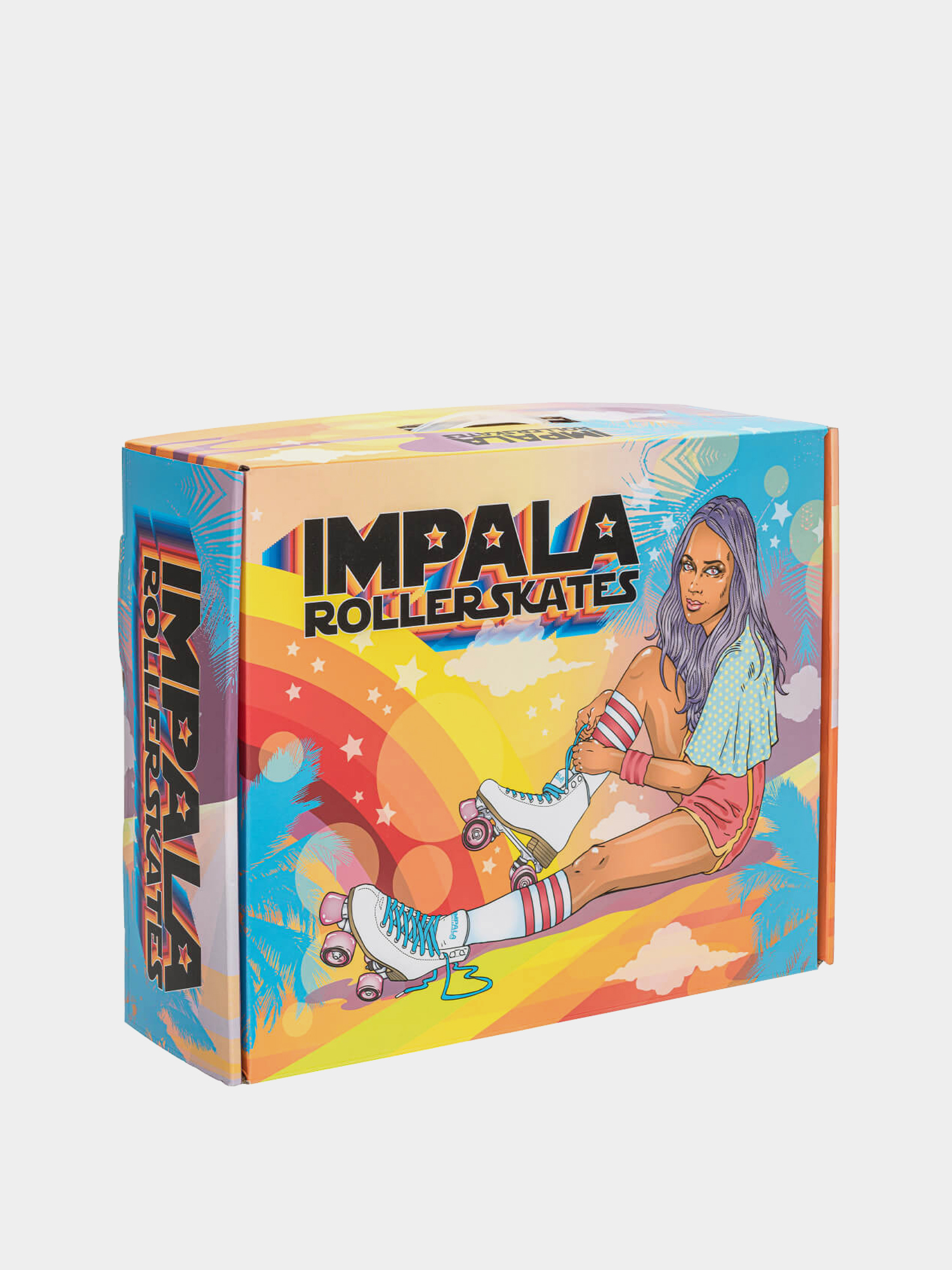 Ролкови кънки Impala Quad Skate Wmn (pink tartan)