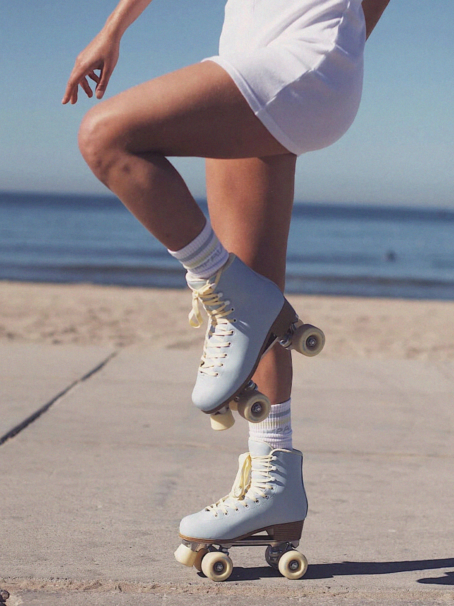 Ролкови кънки Impala Quad Skate Wmn (sky blue/yellow)