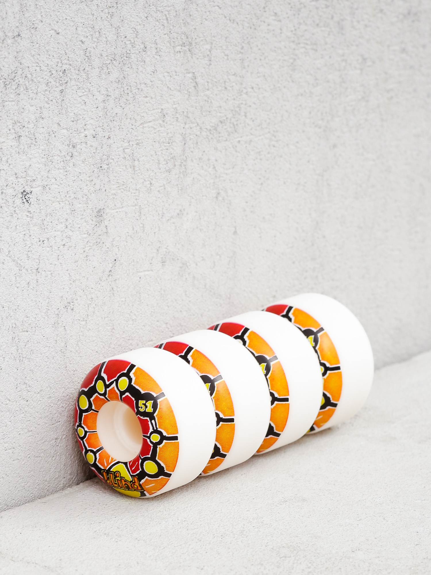 Колелца Blind Round Space V2 (red/orange)