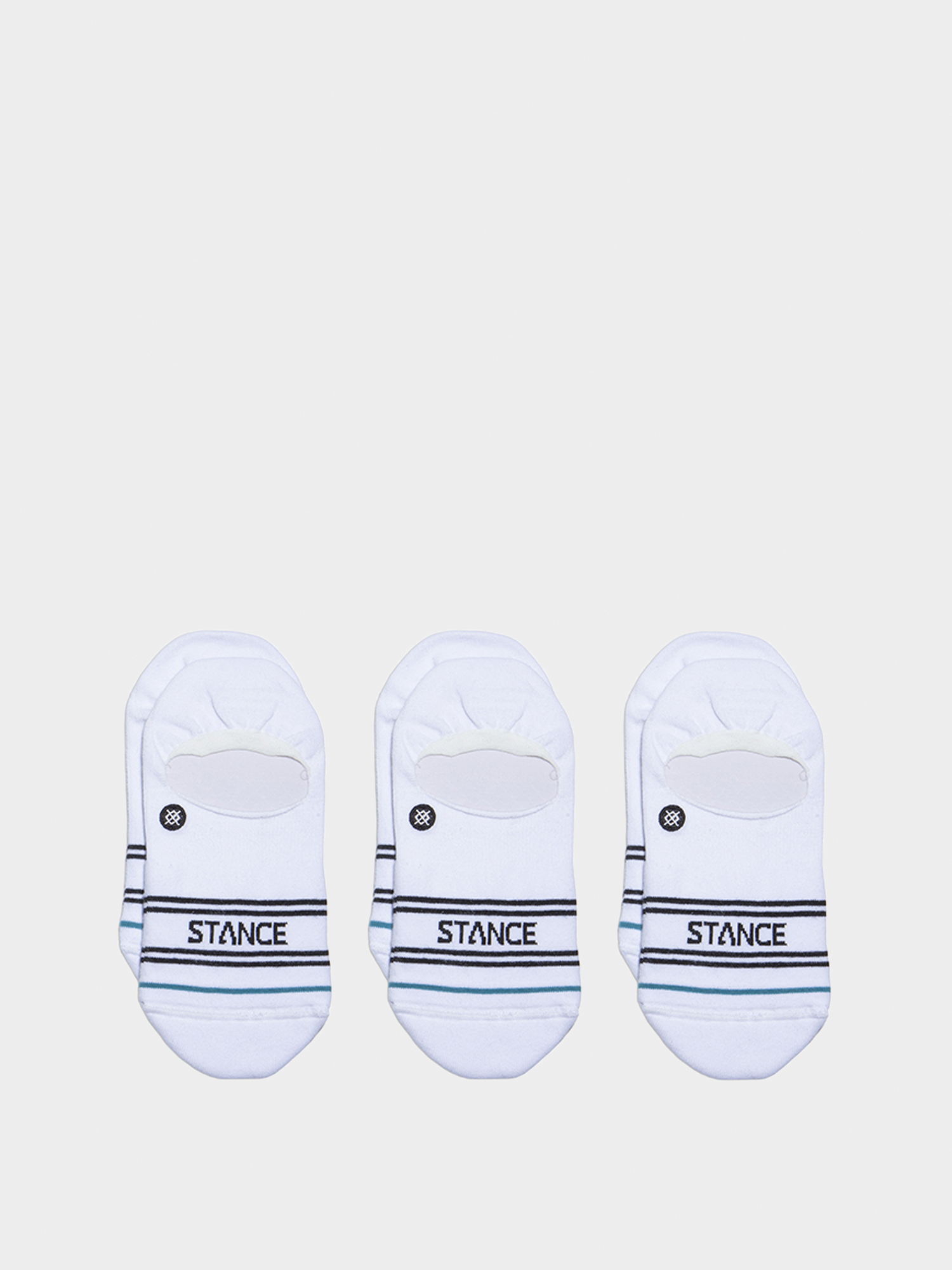 u0427u043eu0440u0430u043fu0438 Stance Basic 3 Pack No Show (white)