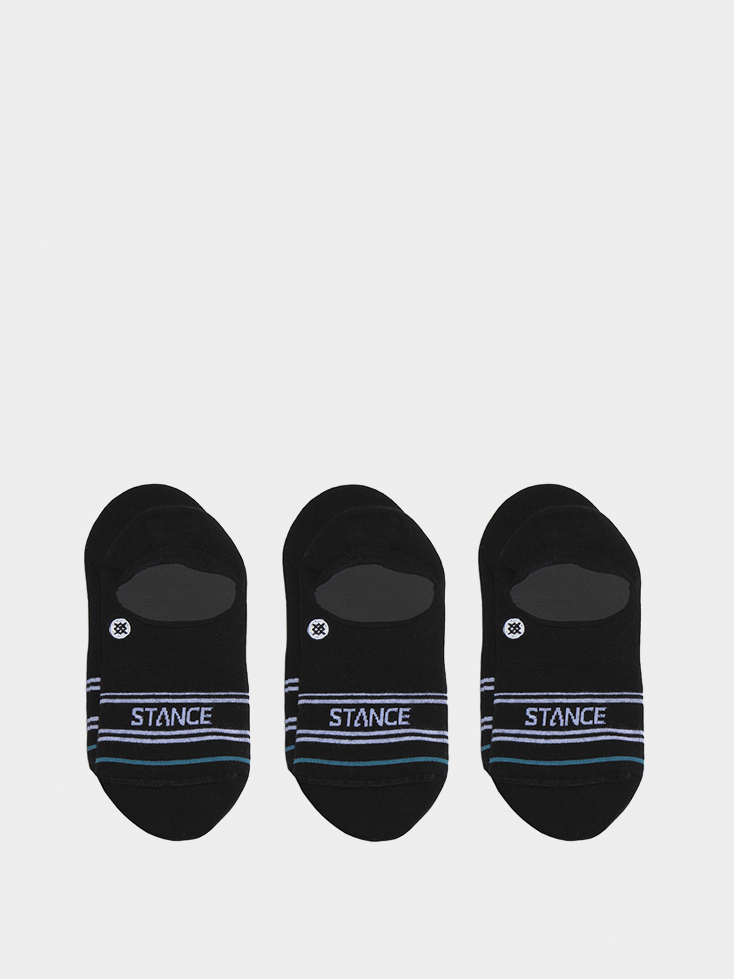 u0427u043eu0440u0430u043fu0438 Stance Basic 3 Pack No Show (black)