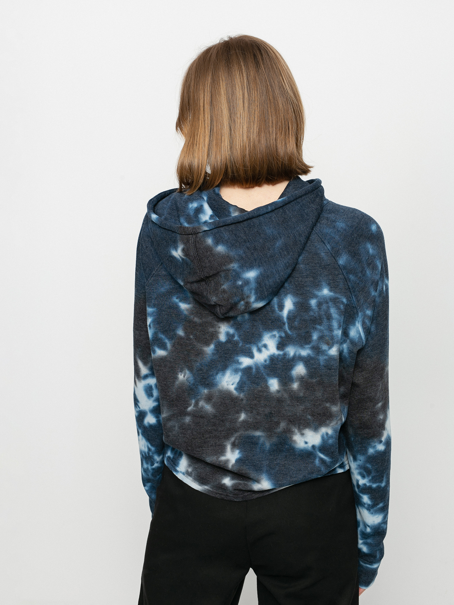 Суитшърт с качулка RVCA Vortex HD Wmn (vintage white)