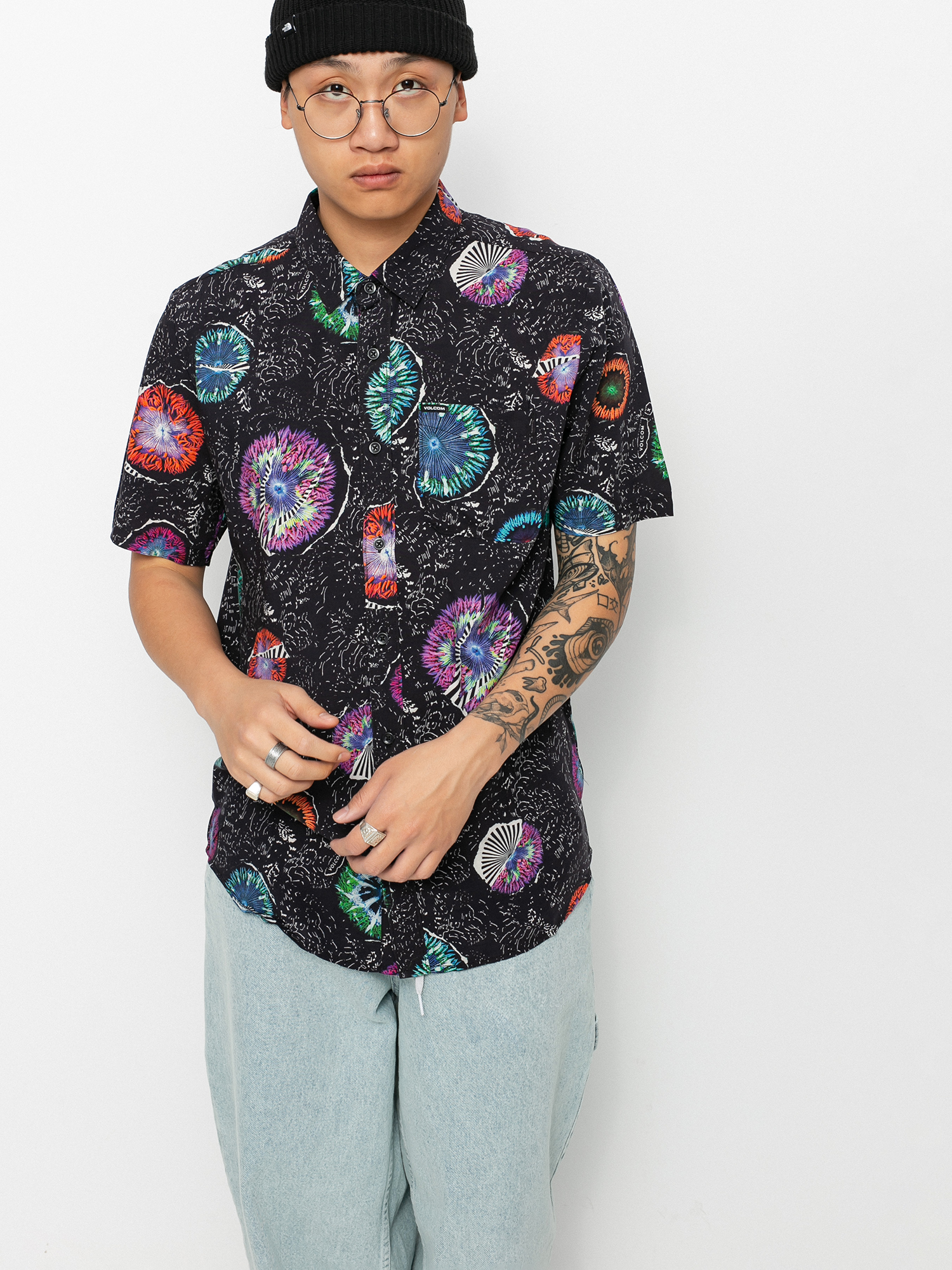 Риза Volcom Coral Morph (black)