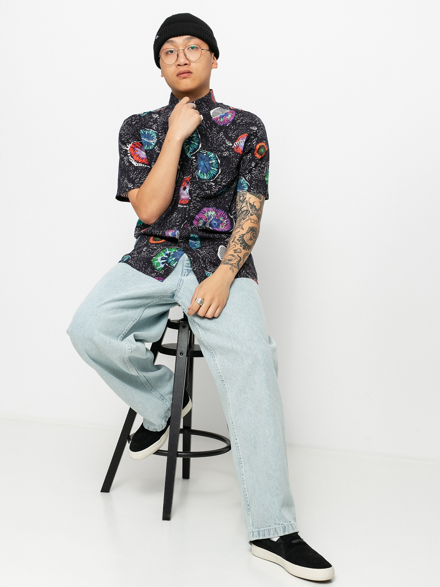 Риза Volcom Coral Morph (black)