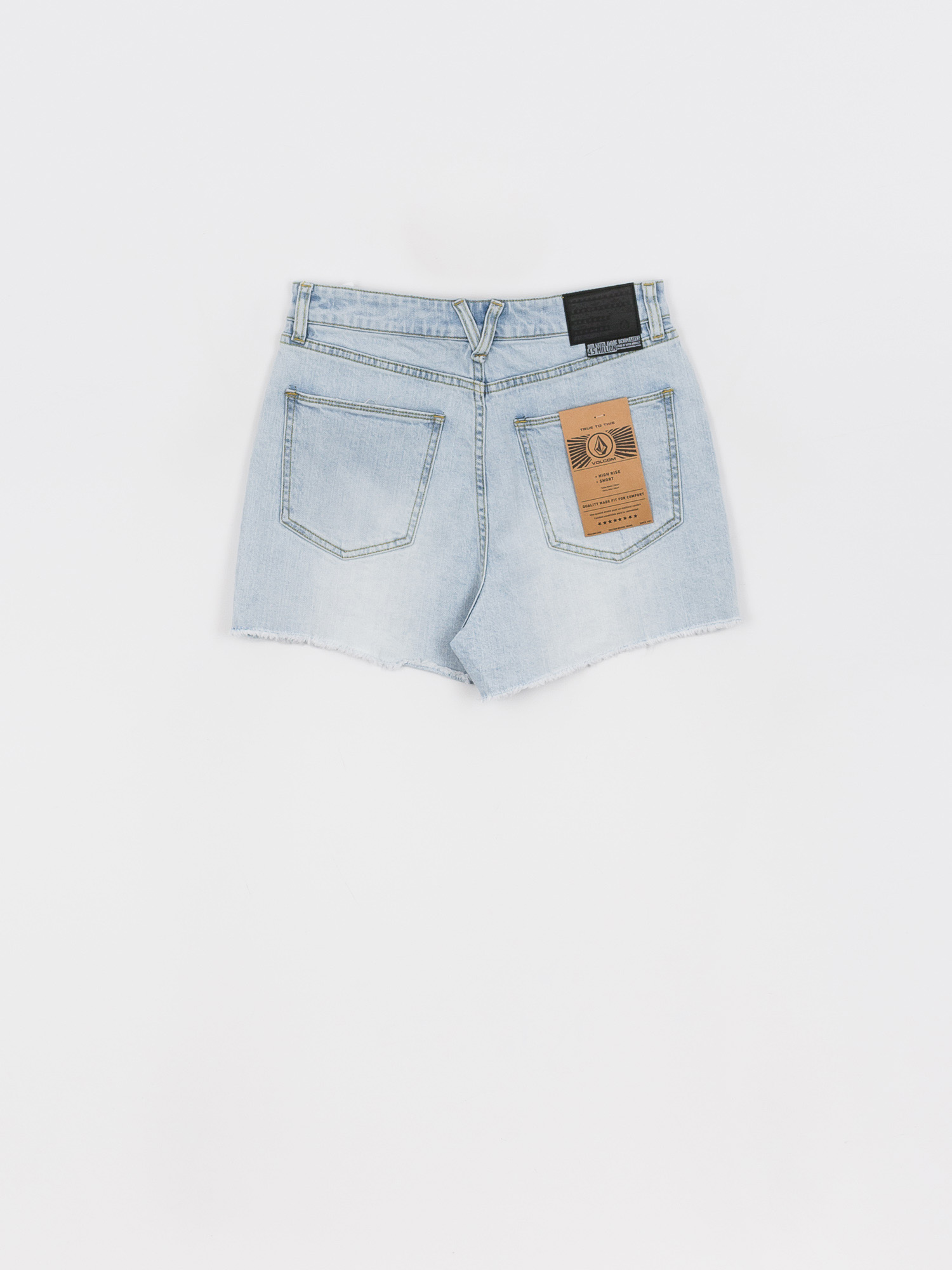 Къси панталони Volcom Stoney High Rise Wmn (sun faded indigo)