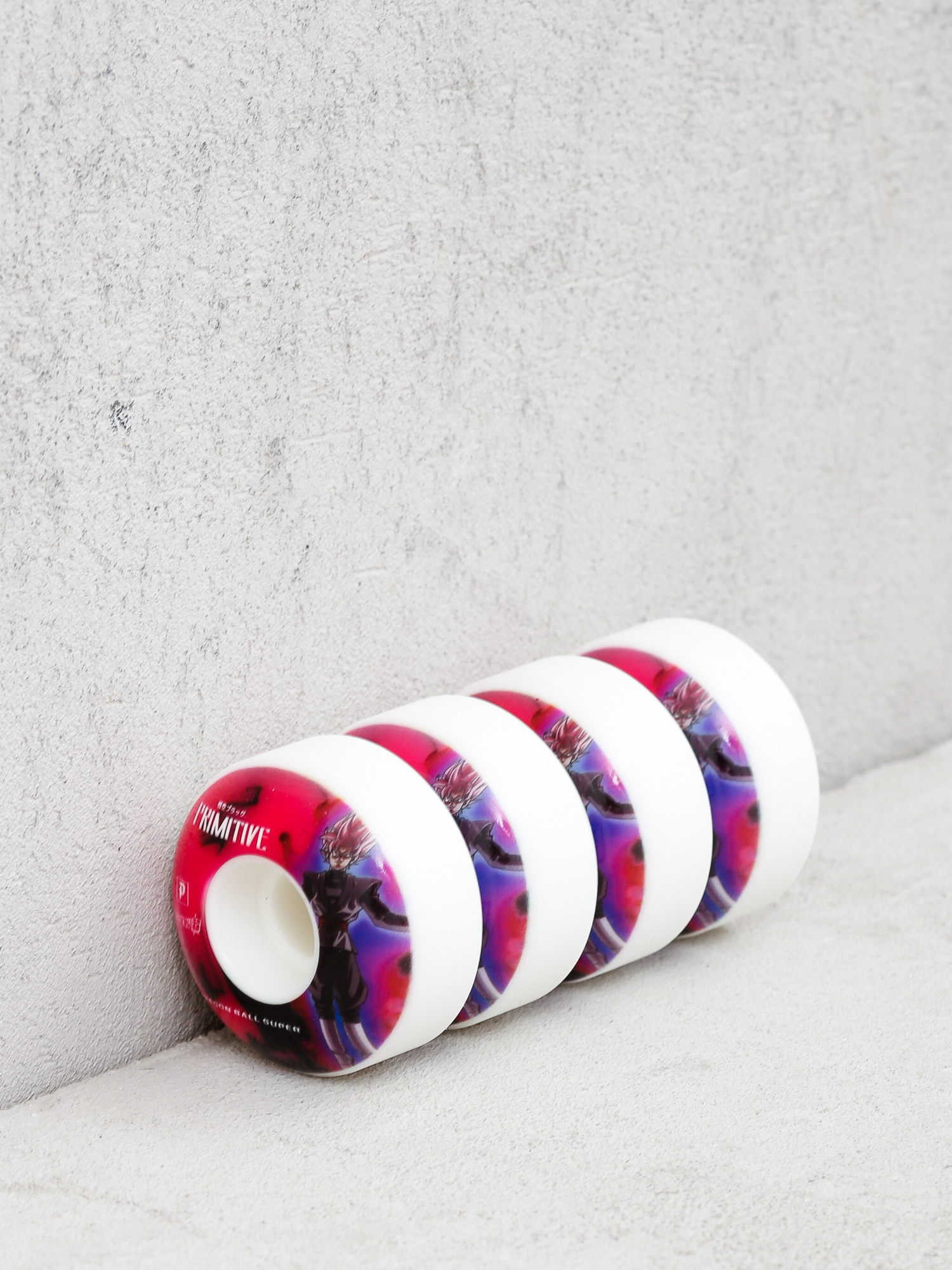 Kółka Primitive Goku Black Rose Swirl (white)