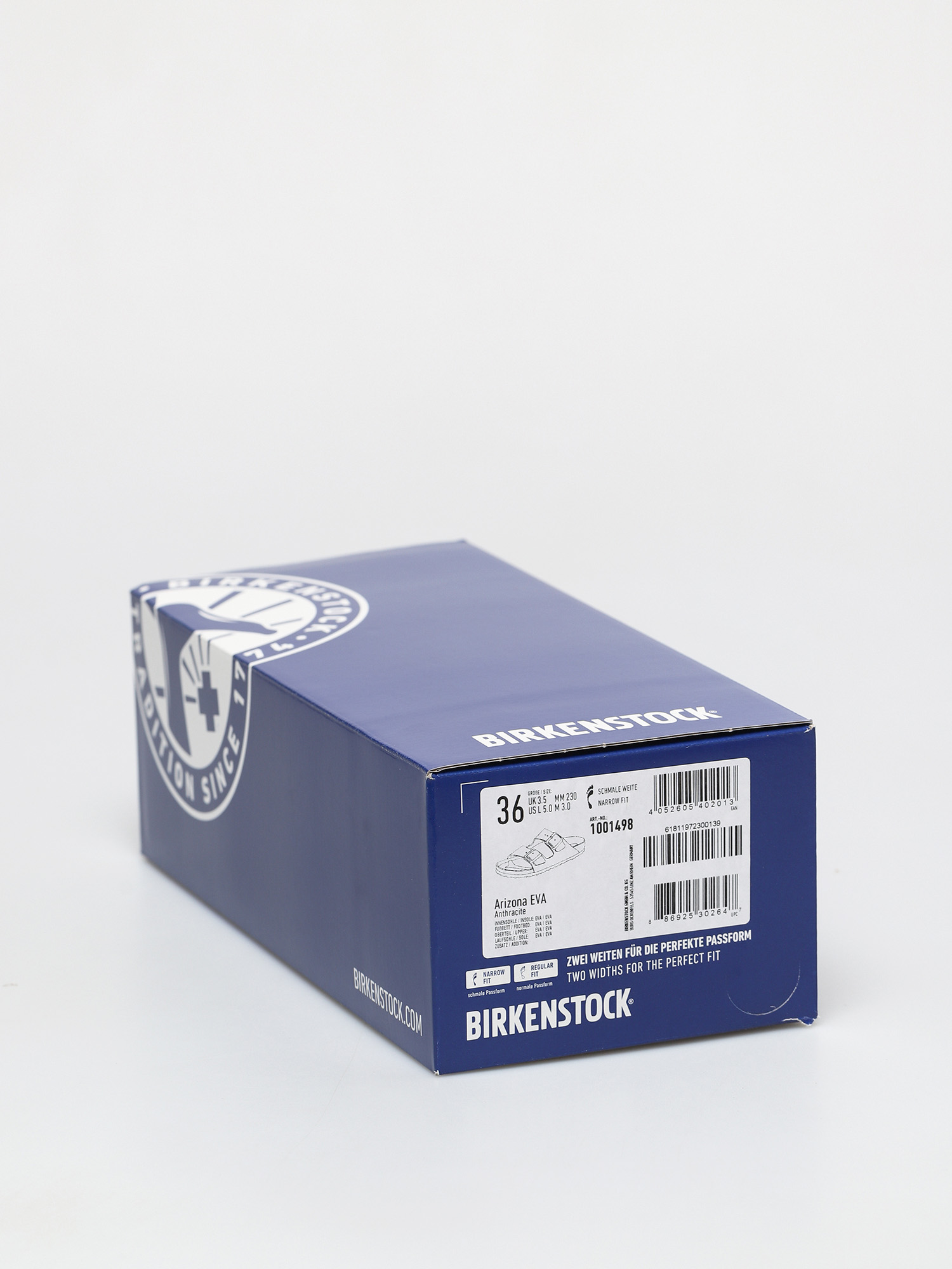 Чехли Birkenstock Arizona Eva Narrow Wmn (metallic anthracite)