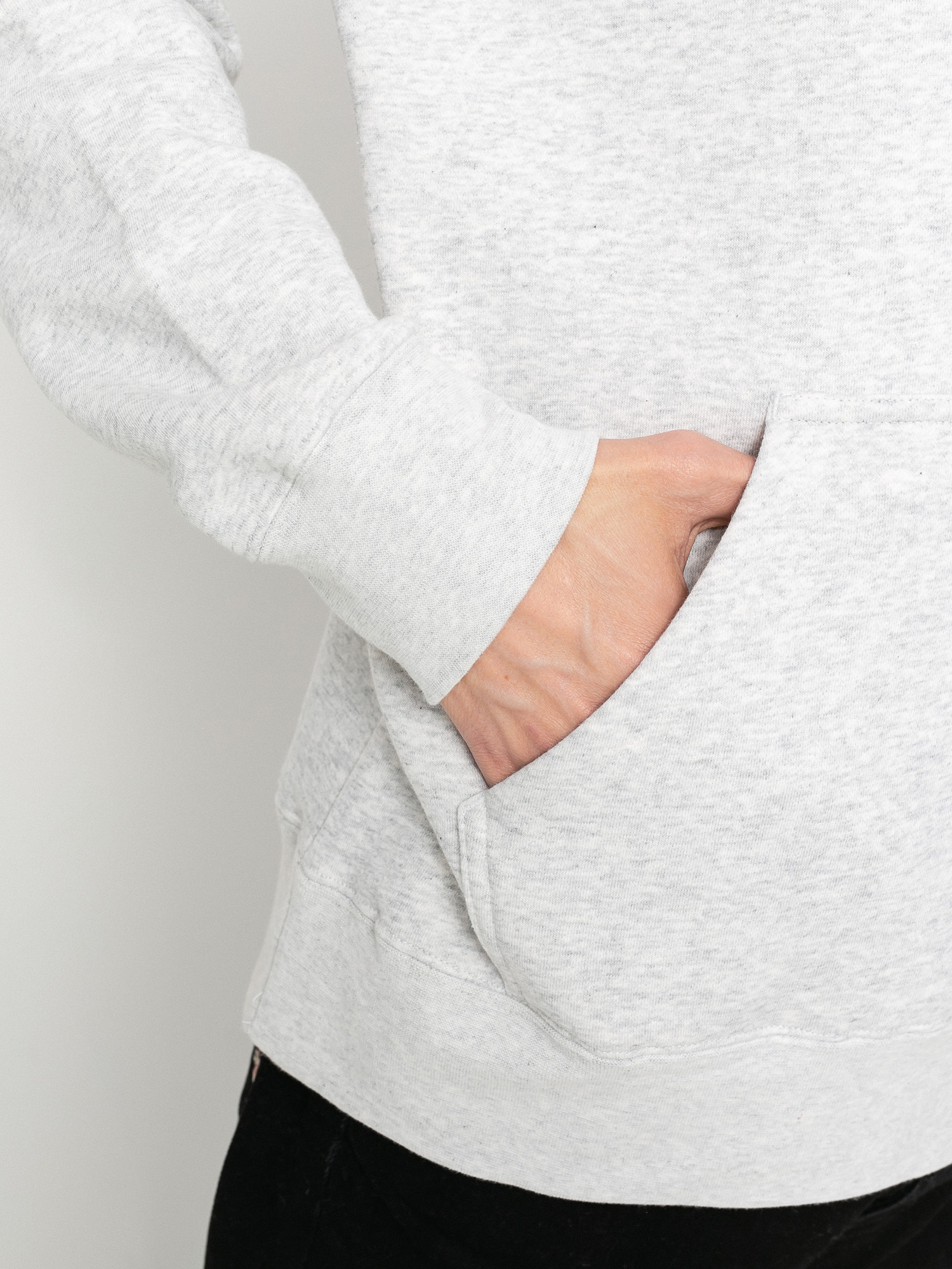 Суитшърт с качулка HUF Essentials TT HD (athletic heather)