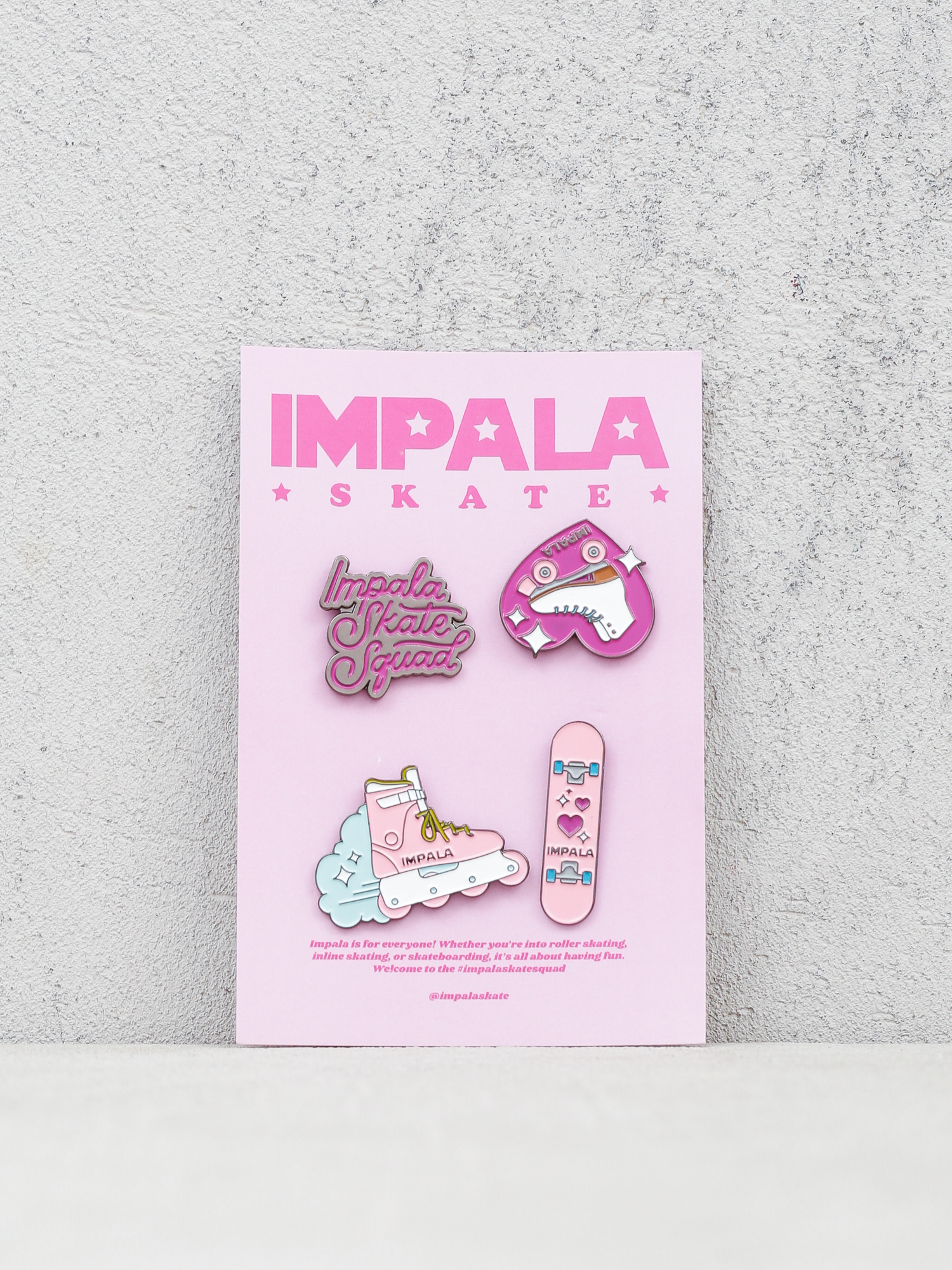 Други Impala Щифтове Skate Enamel Pin Pack