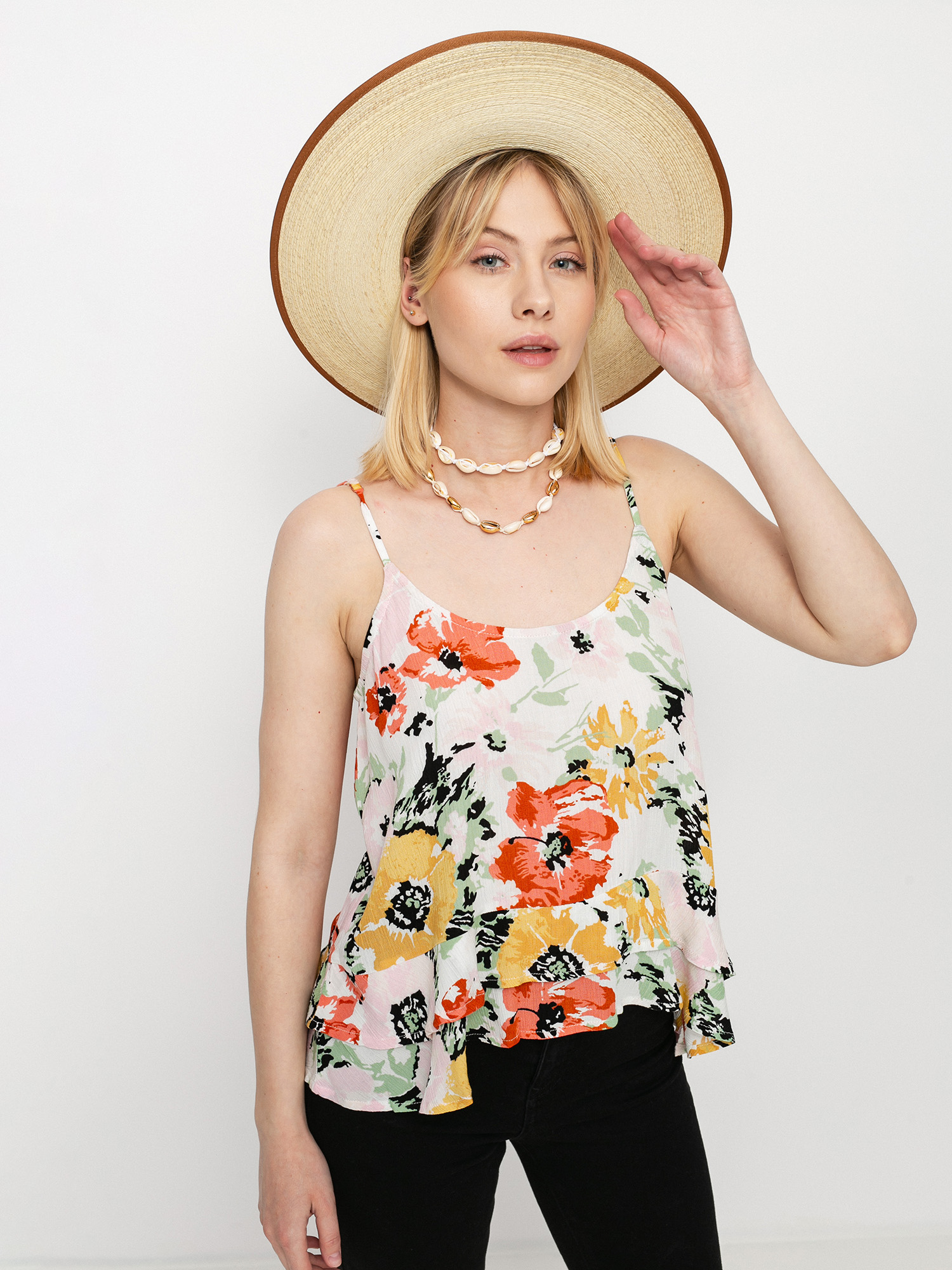 Тениска Volcom Thats My Type Cami Wmn (star white)