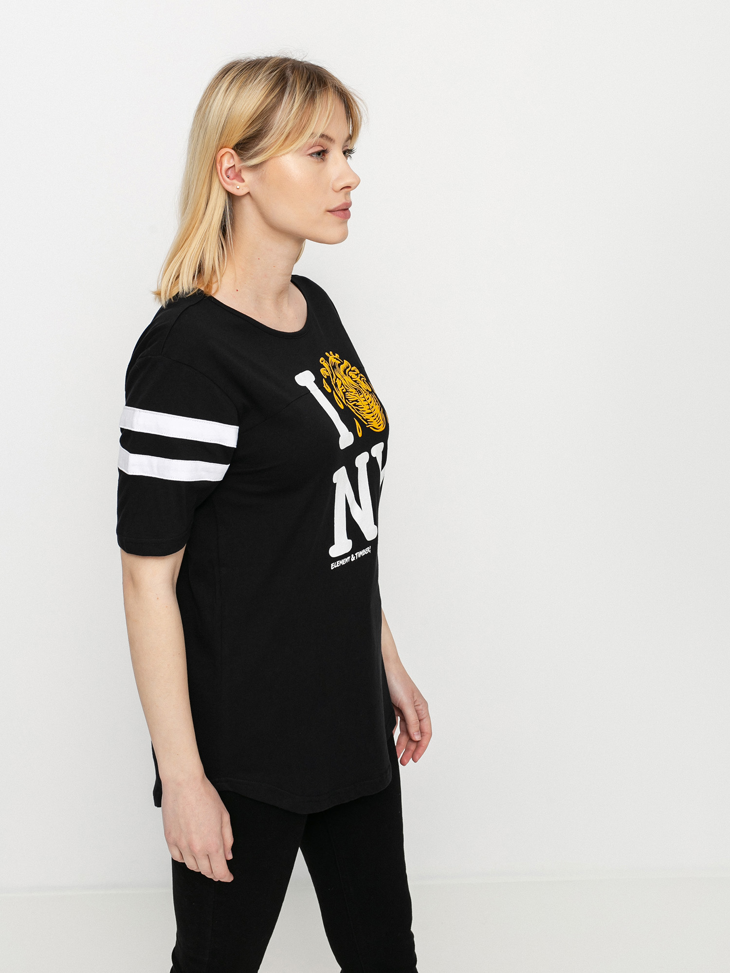 Тениска Element I Heart Football Wmn (black)