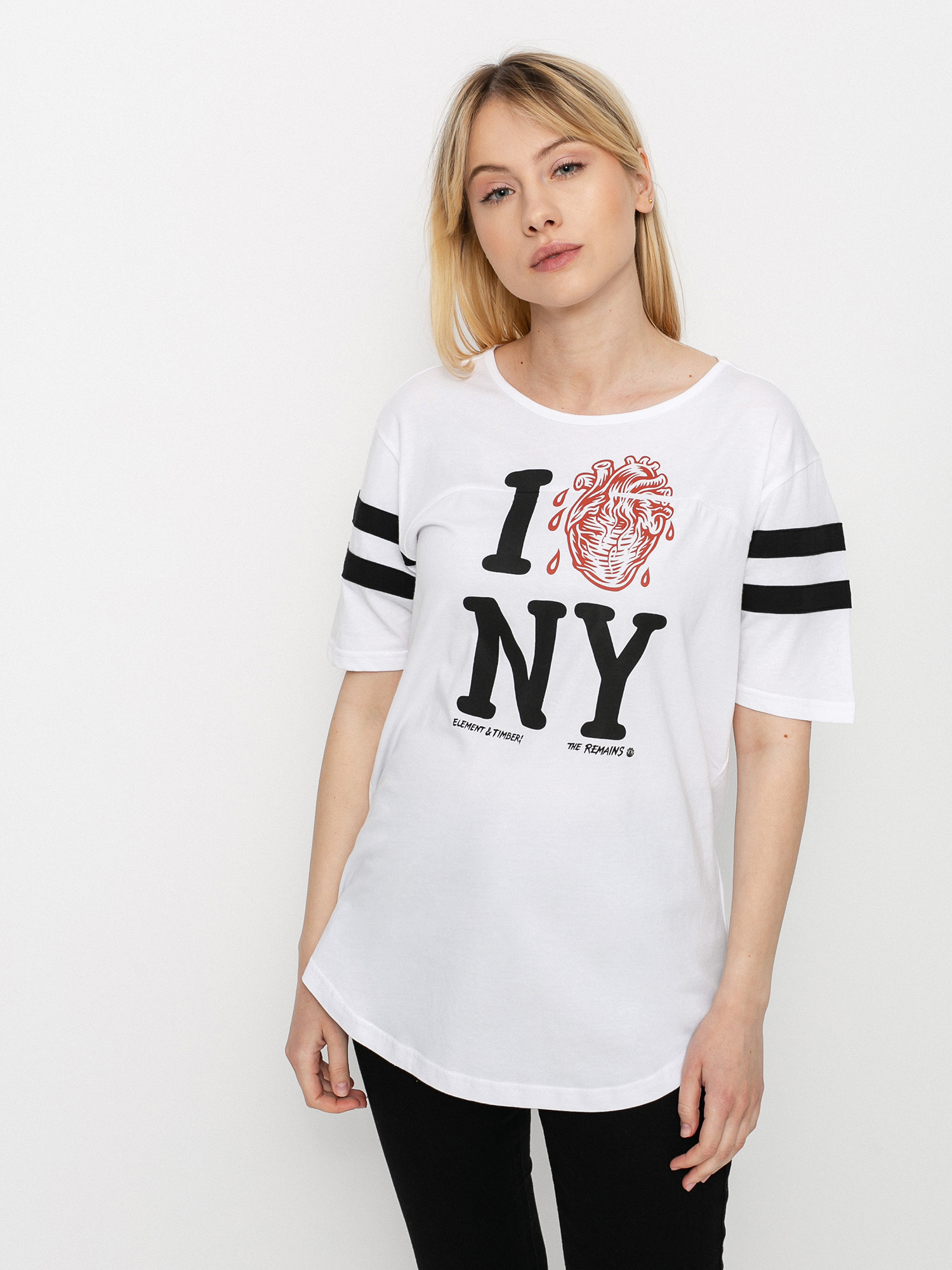 Тениска Element I Heart Football Wmn (optic white)