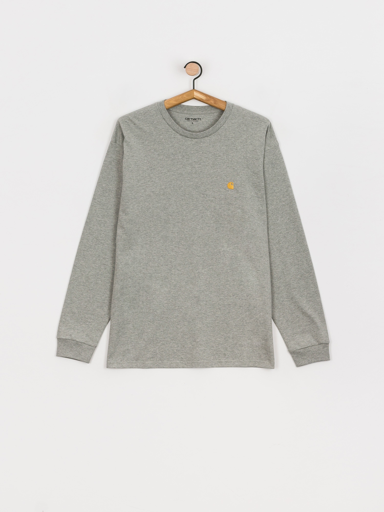 Carhartt WIP Блузи Chase (grey heather/gold)
