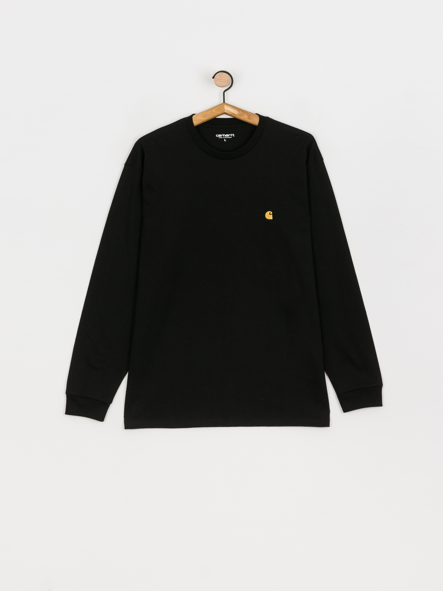 Блузи Carhartt WIP Chase (black/gold)