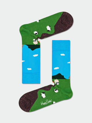 Чорапи Happy Socks Little House On The Moorland (blue/green)