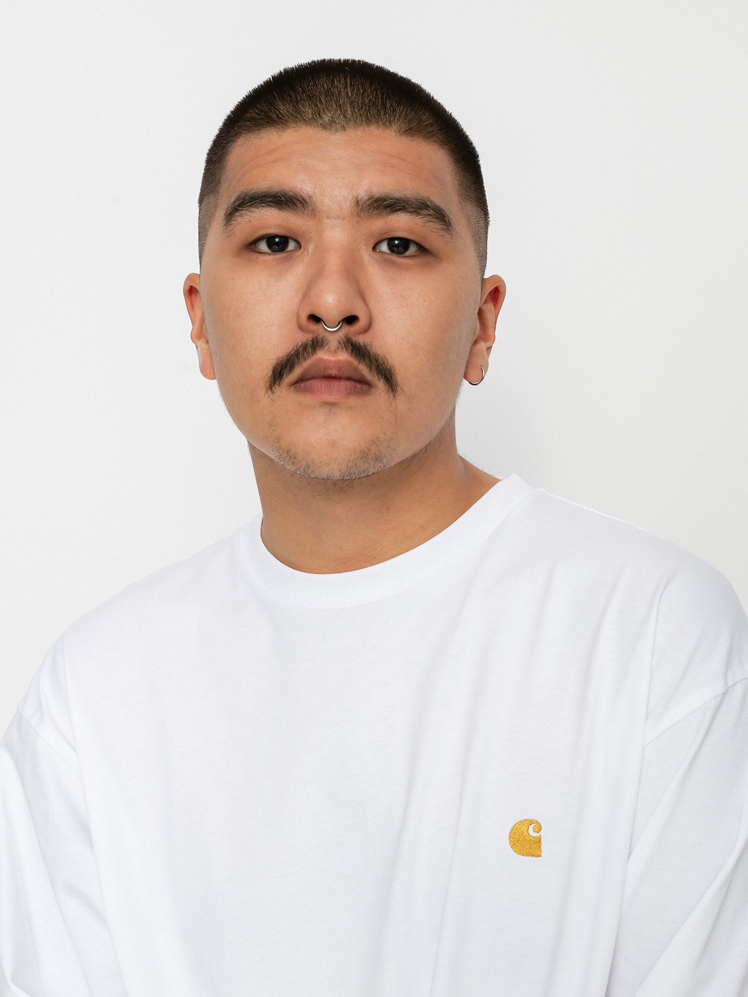 Блузи Carhartt WIP Chase (white/gold)