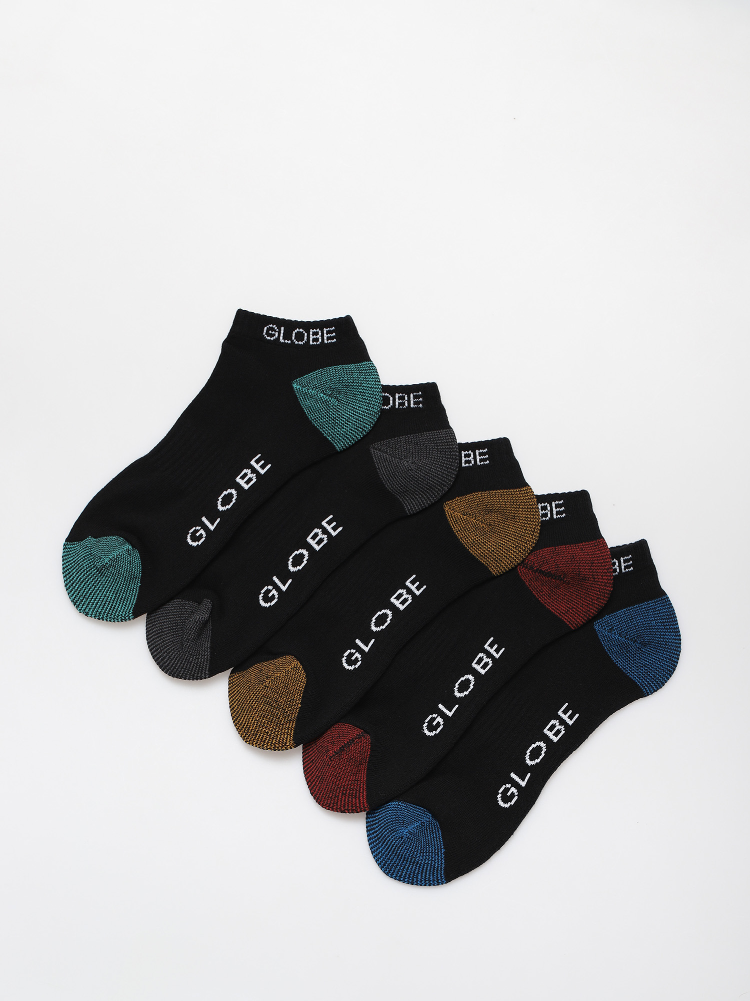 Globe Чорапи Ingles Ankle 5 Pack (asst.)