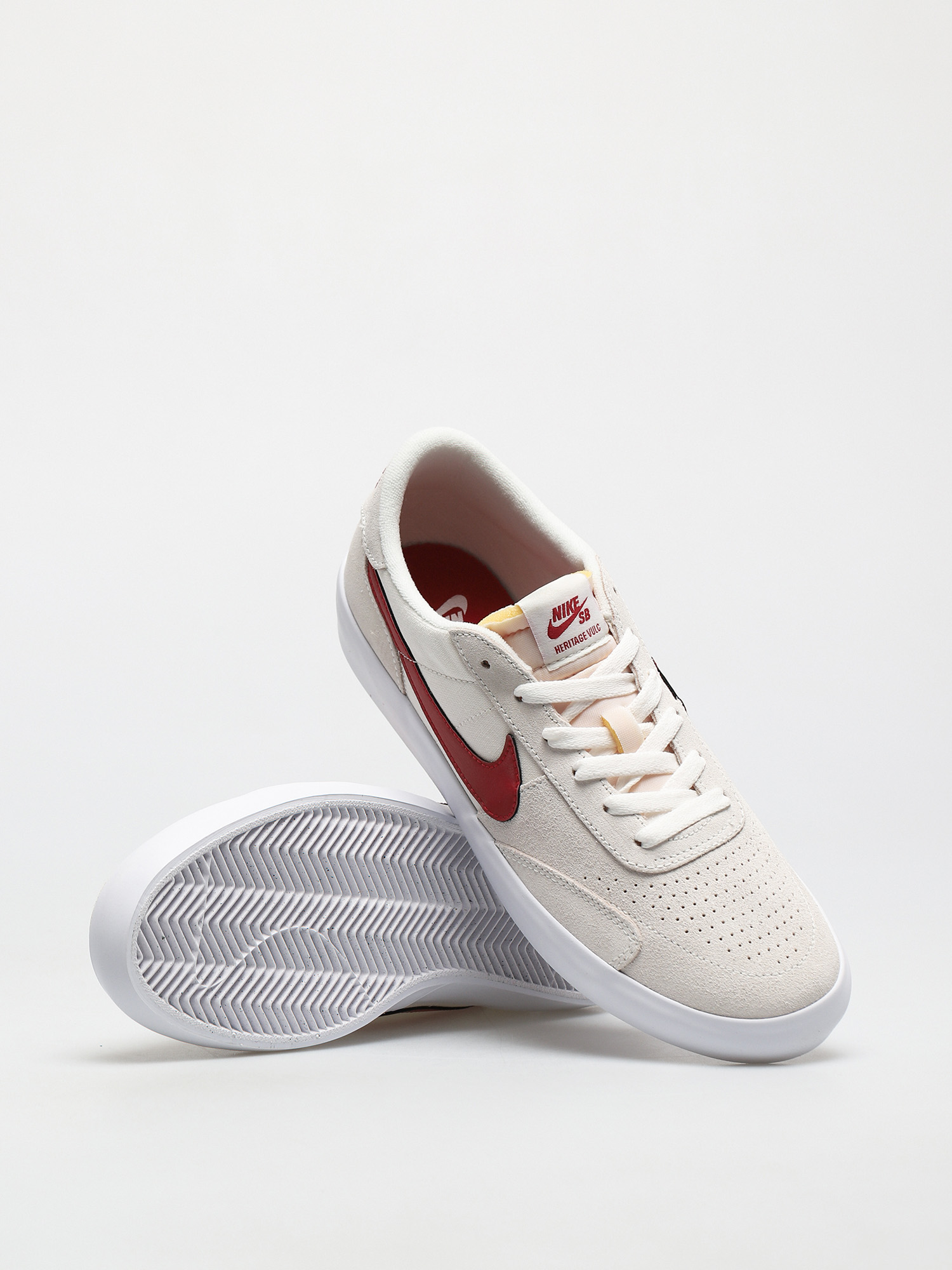 Обувки Nike SB Heritage Vulc (summit white/gym red summit white white)