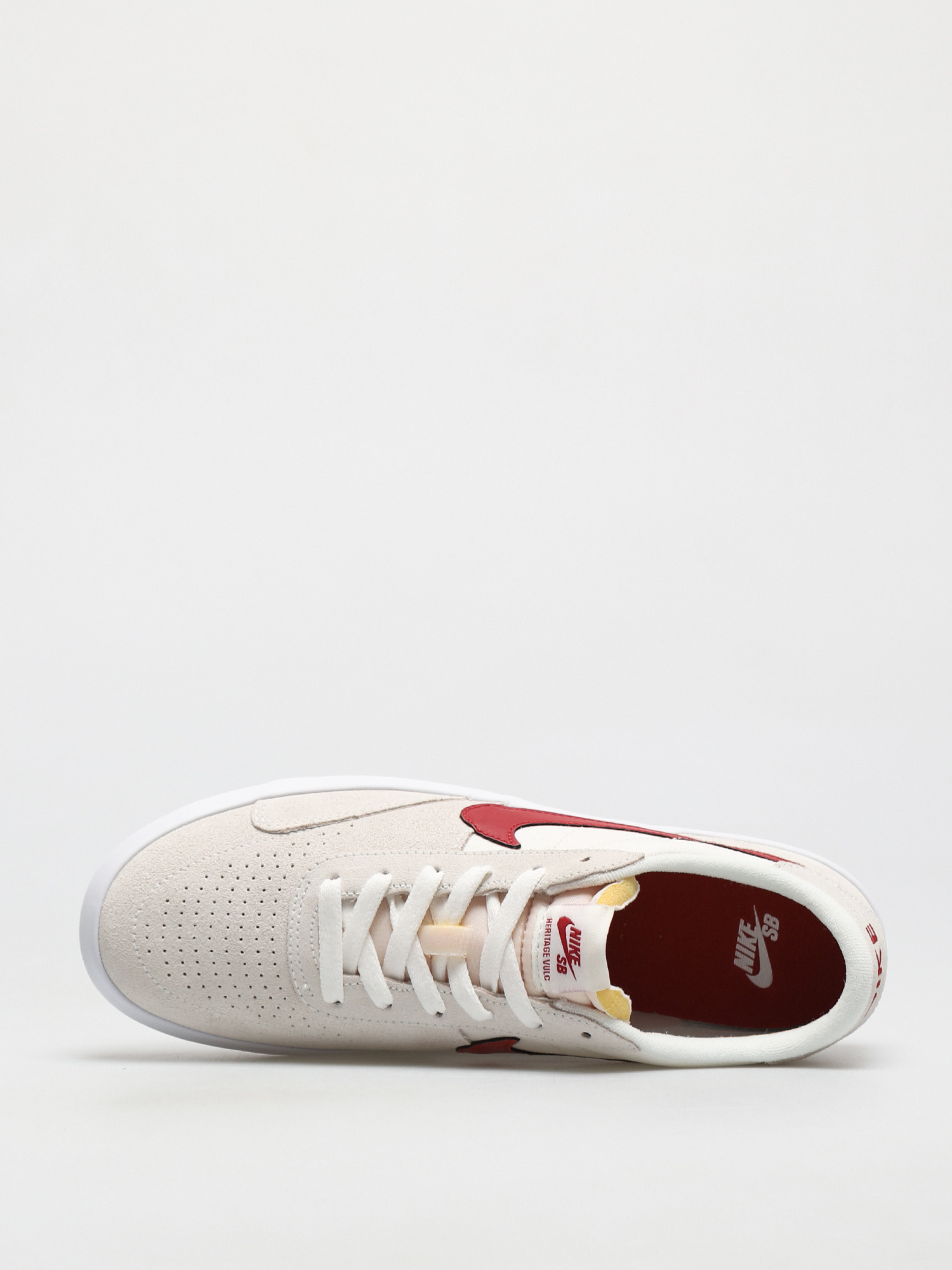 Обувки Nike SB Heritage Vulc (summit white/gym red summit white white)