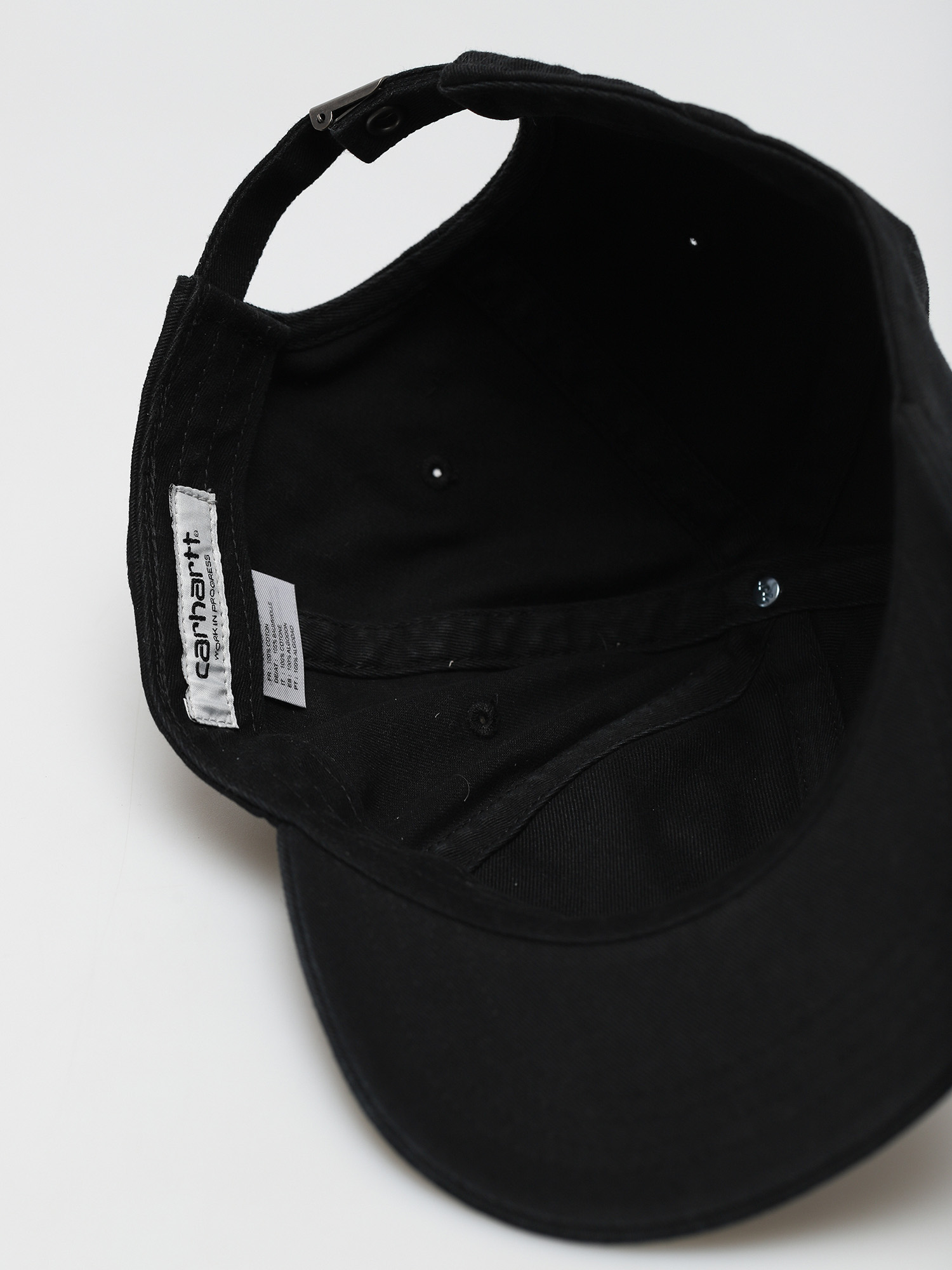 Шапка с козирка Carhartt WIP Madison Logo (black/white)
