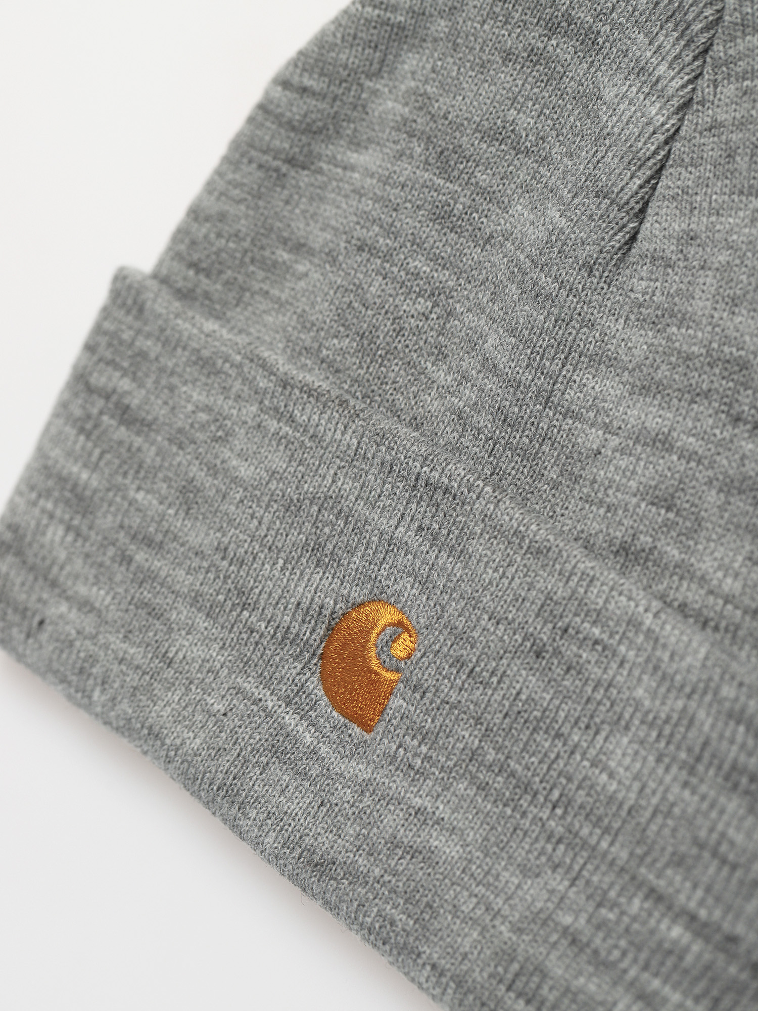 Шапка Carhartt WIP Chase (grey heather/gold)