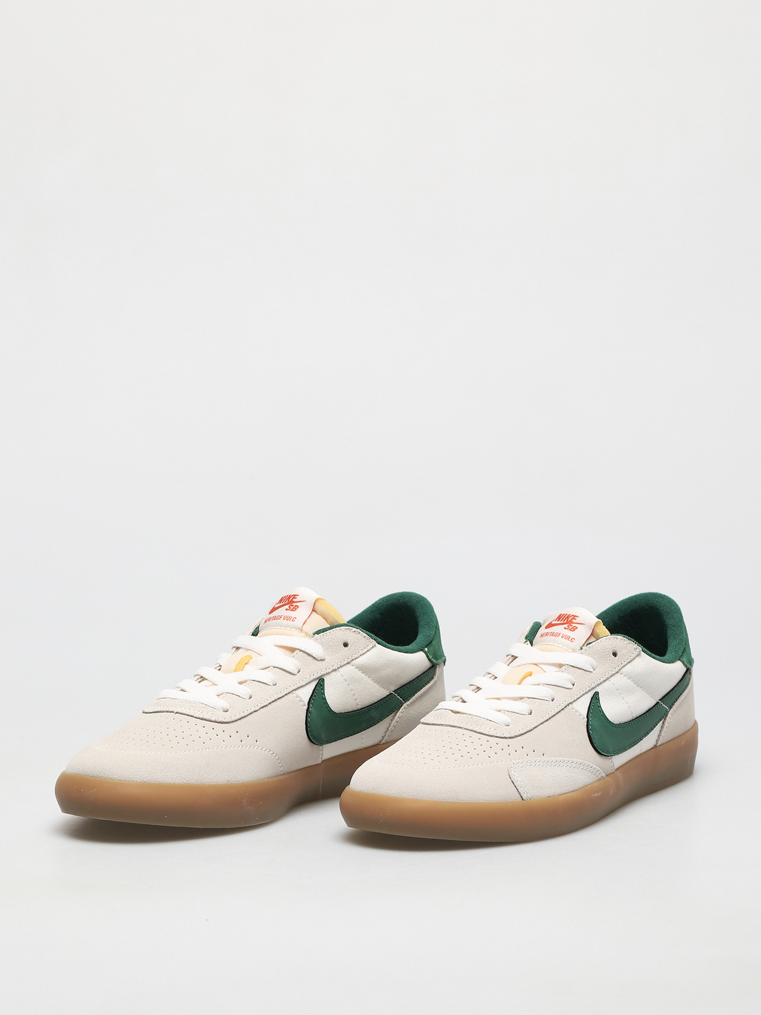 Обувки Nike SB Heritage Vulc (sail/gorge green sail safety orange)