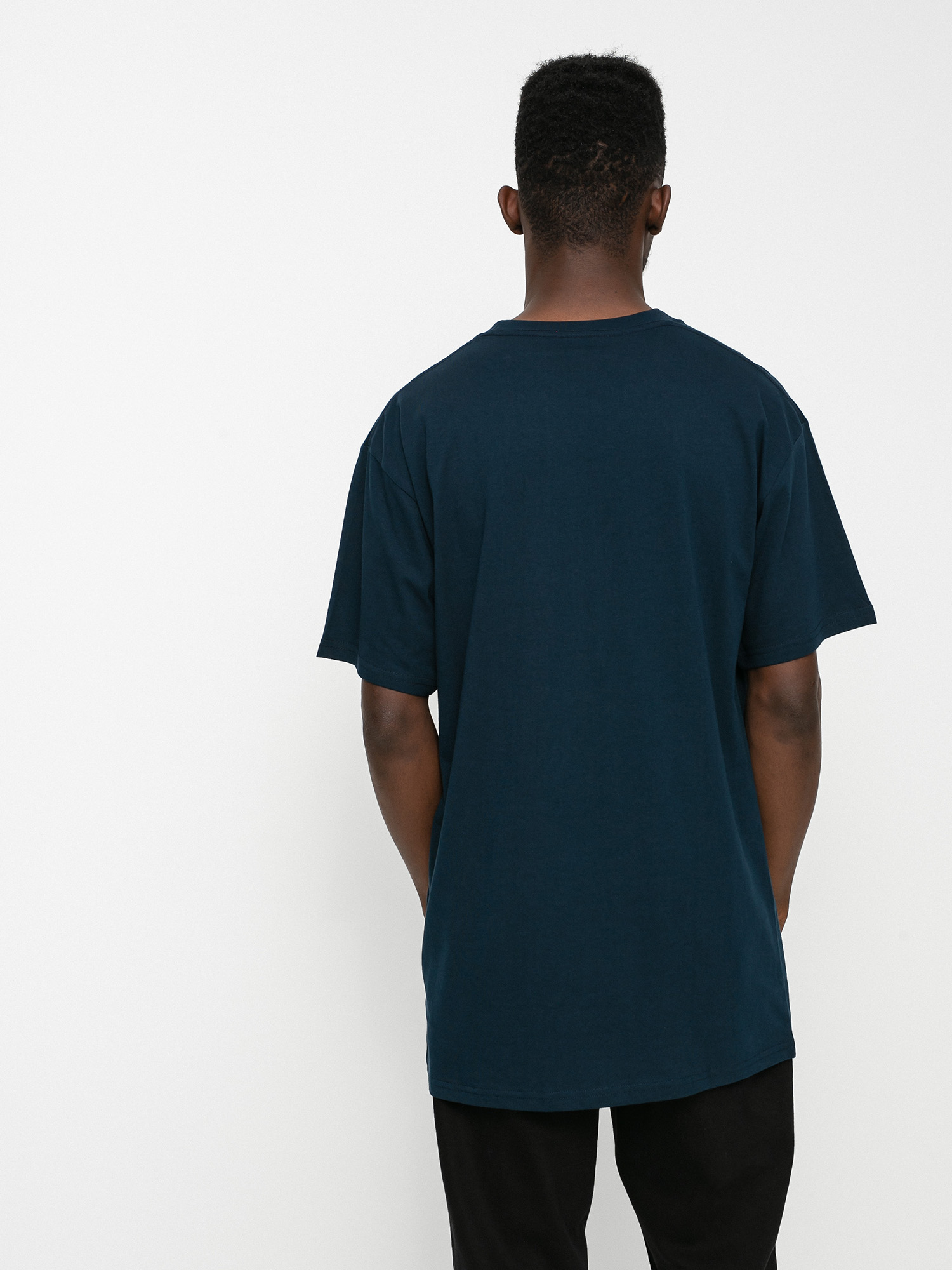 тениска Vans Left Chest Logo (navy/white)