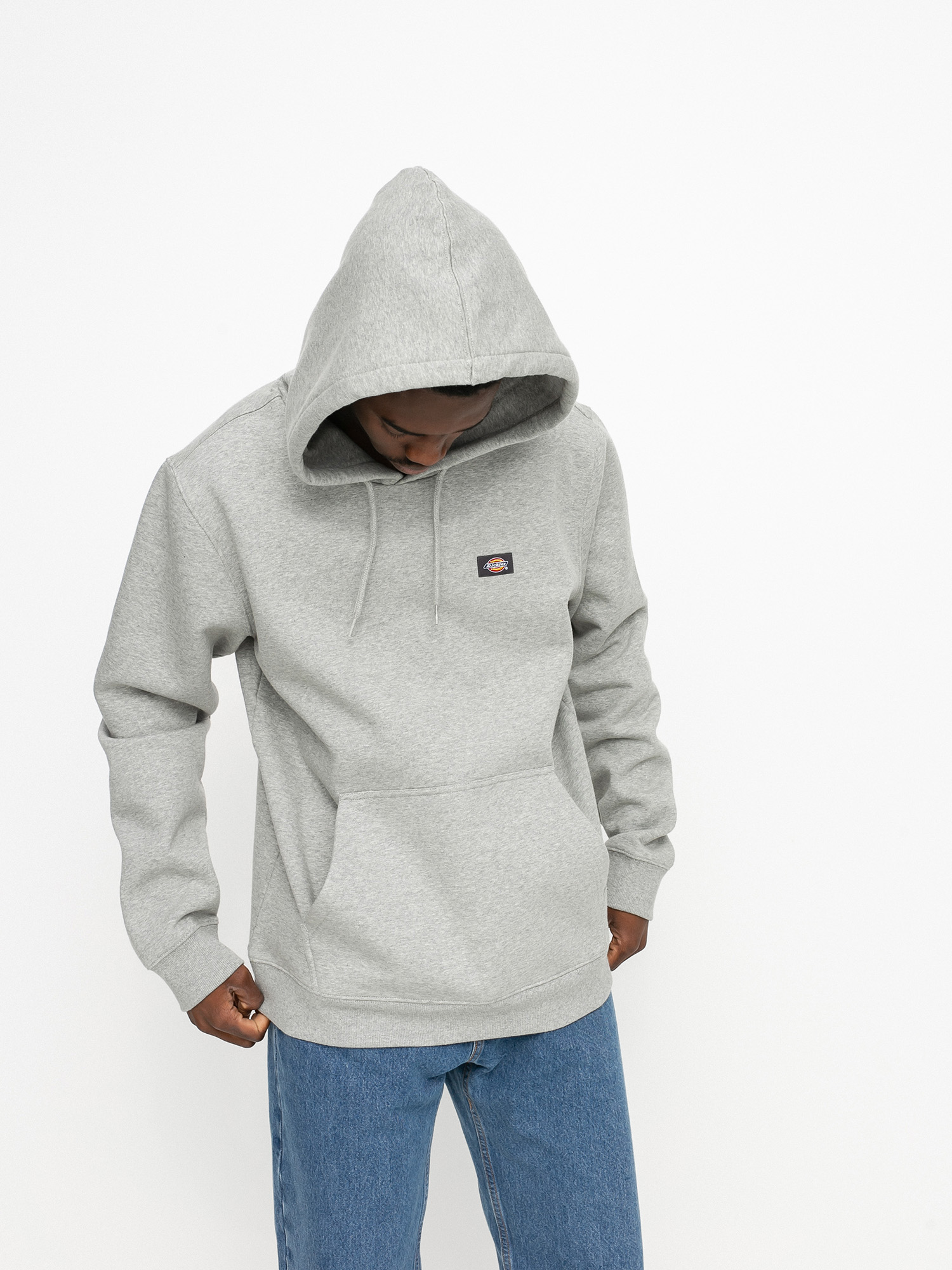 Суитшърт с качулка Dickies Oakport HD (grey melange)