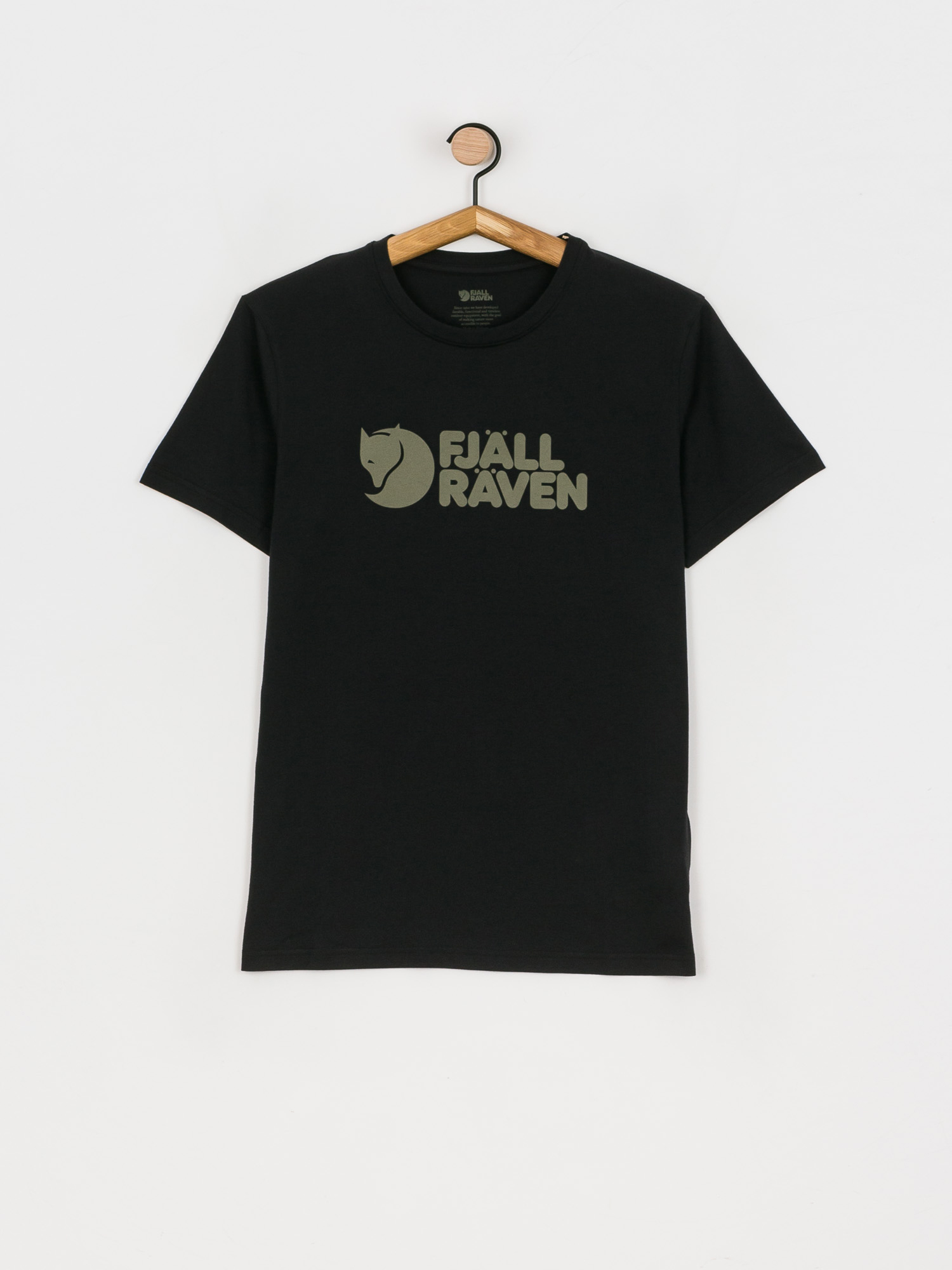 Fjallraven Тениска Logo (black)