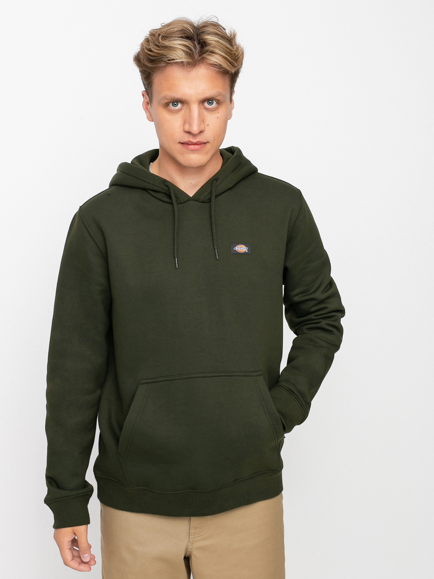 Суитшърт с качулка Dickies Oakport HD (olive green)