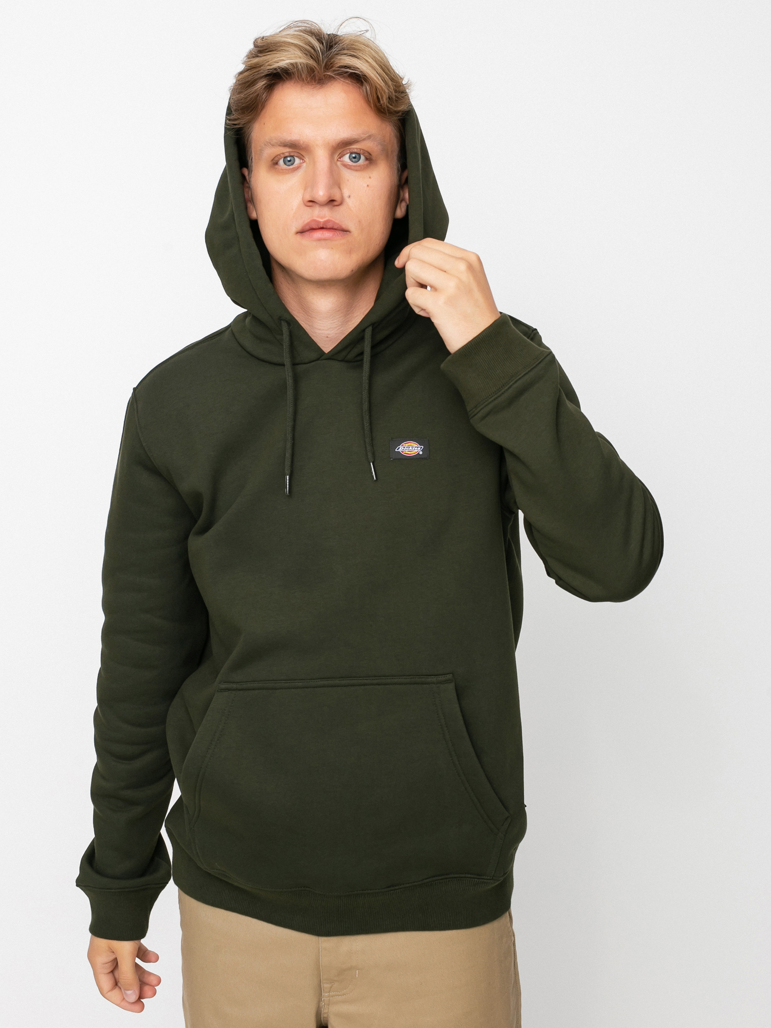 Суитшърт с качулка Dickies Oakport HD (olive green)
