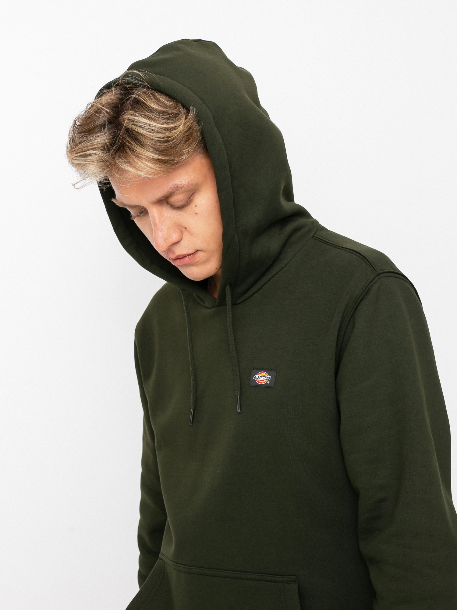 Суитшърт с качулка Dickies Oakport HD (olive green)