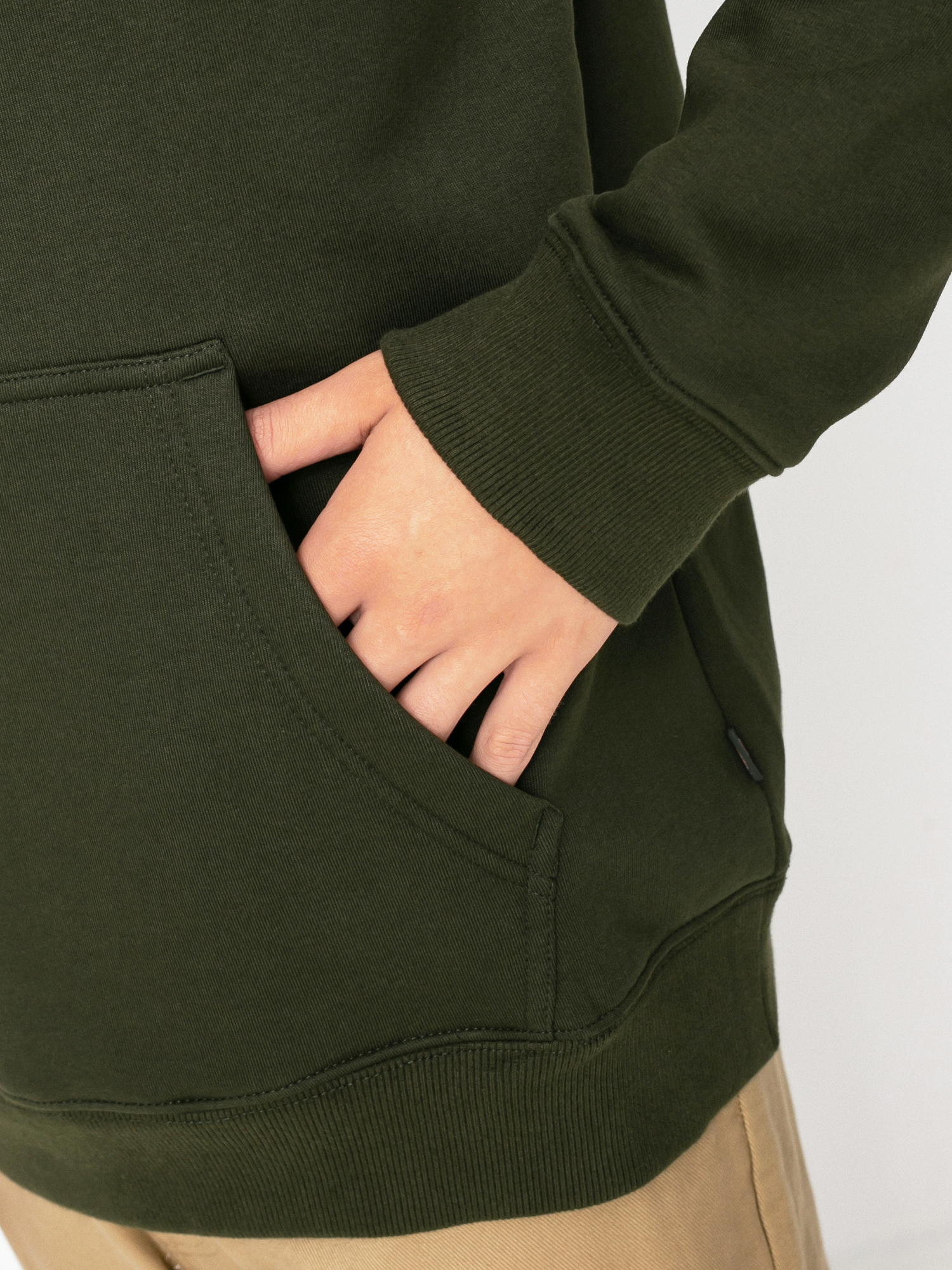 Суитшърт с качулка Dickies Oakport HD (olive green)