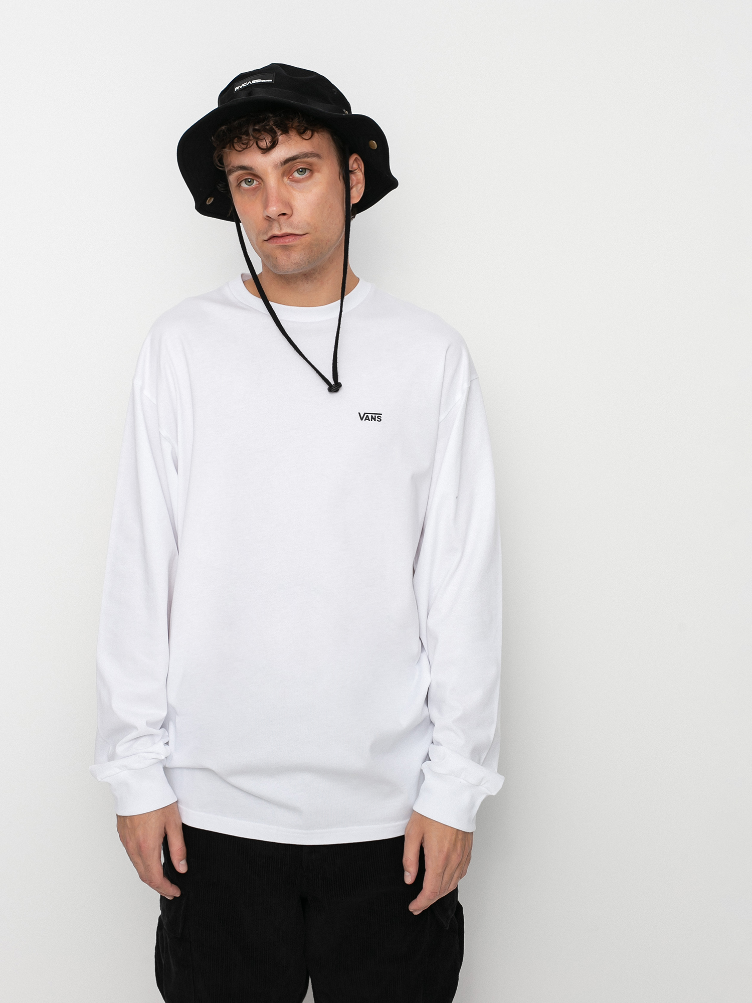 Блузи Vans Left Chest Hit (white/black)