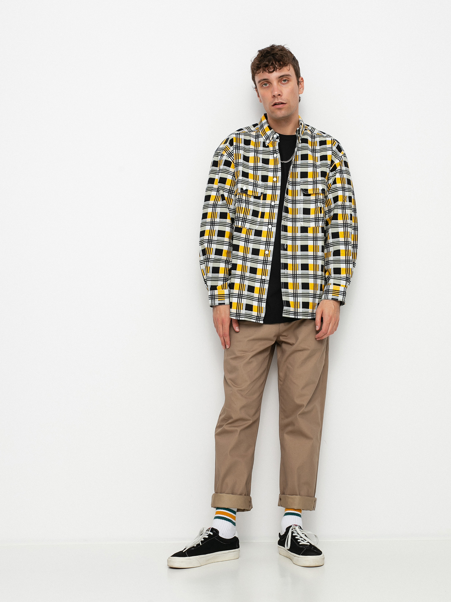 Риза Levi's® Woven Printed (black yellow)