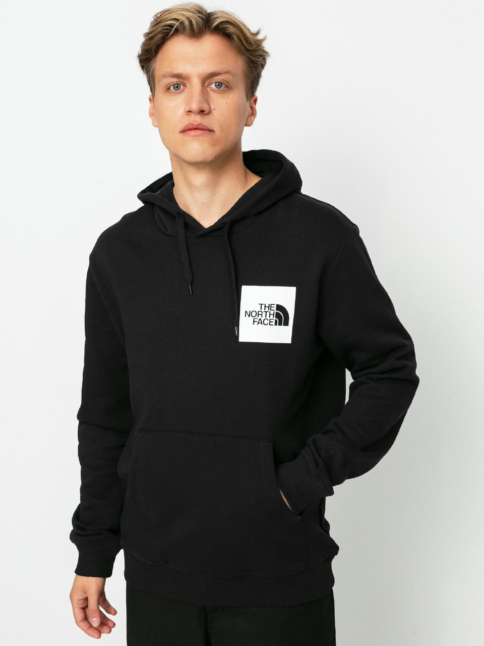 Суитшърт с качулка The North Face Fine HD (tnf black)