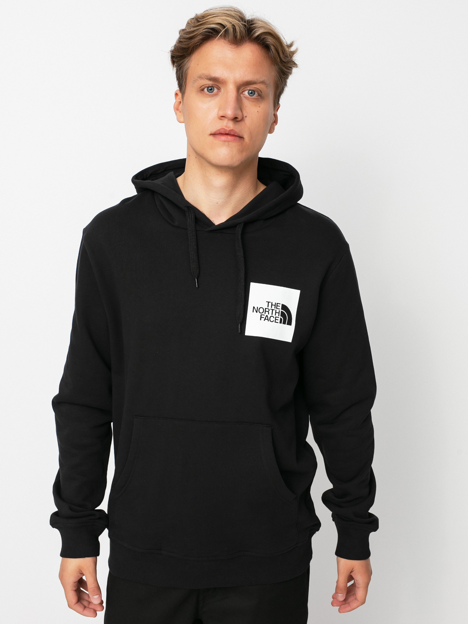 Суитшърт с качулка The North Face Fine HD (tnf black)