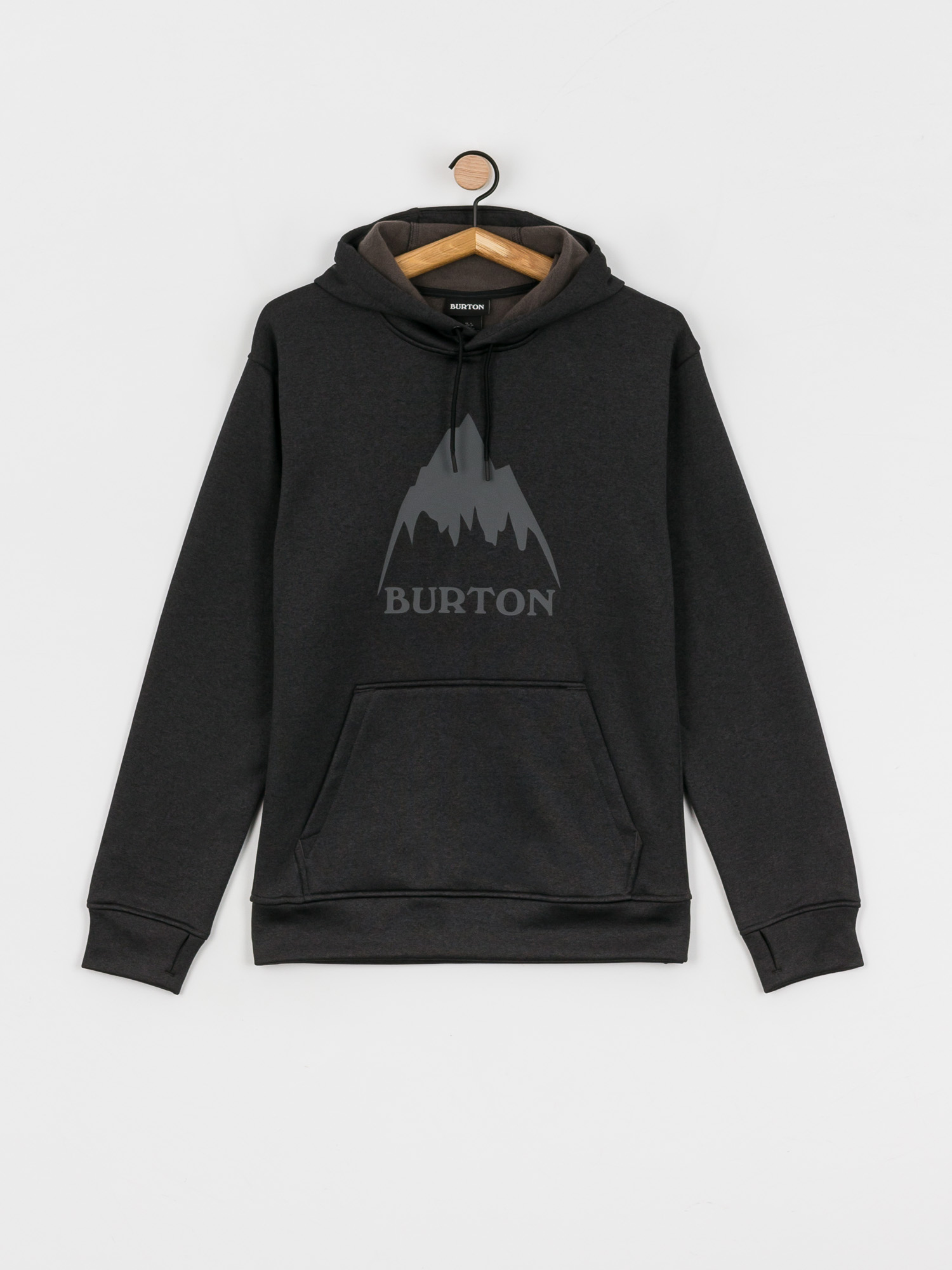 Мъжки Burton Термо суитшърти Oak HD (true black heather)