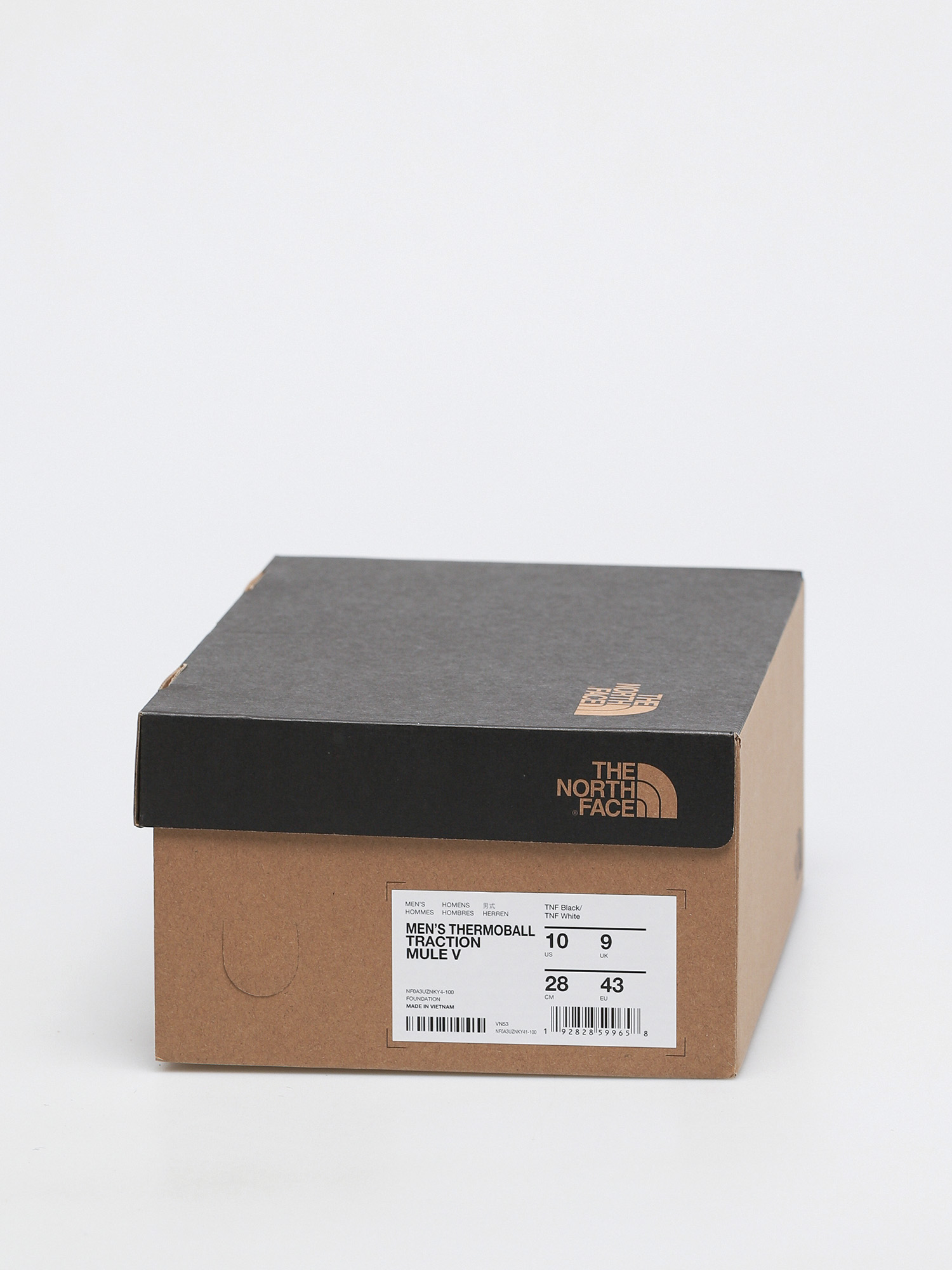 The North Face Обувки Thermoball Traction Mule V (tnf black/tnf white)