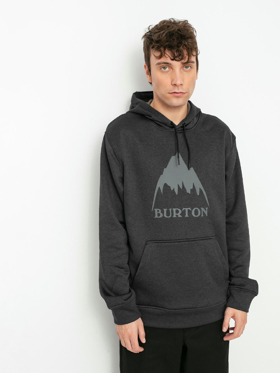 Burton Термо суитшърти Oak HD (true black heather)