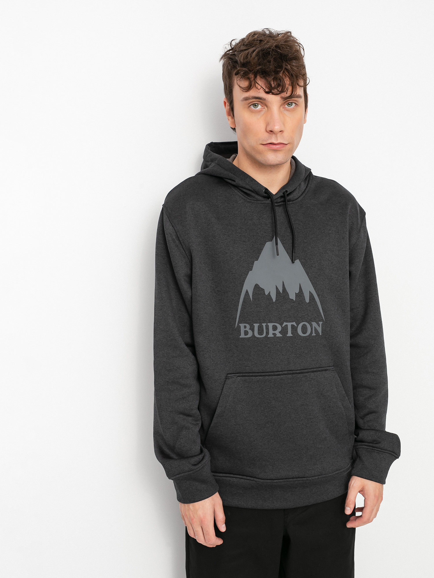 Мъжка Burton Термо суитшърти Oak HD (true black heather)