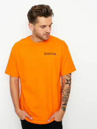 Тениска Emerica Pure Logo (orange/black)