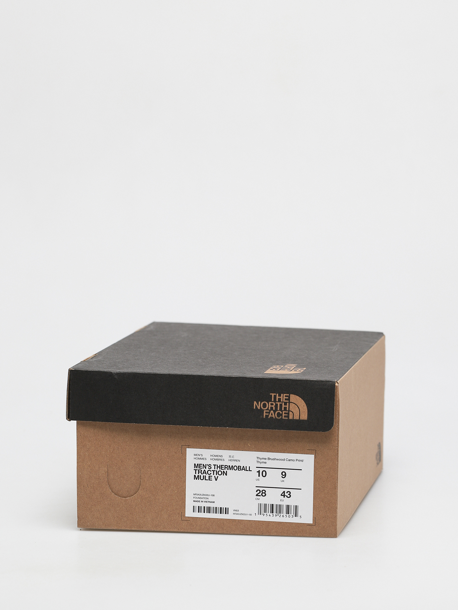 The North Face Обувки Thermoball Traction Mule V (thymbrushwdcamoprint/thym)