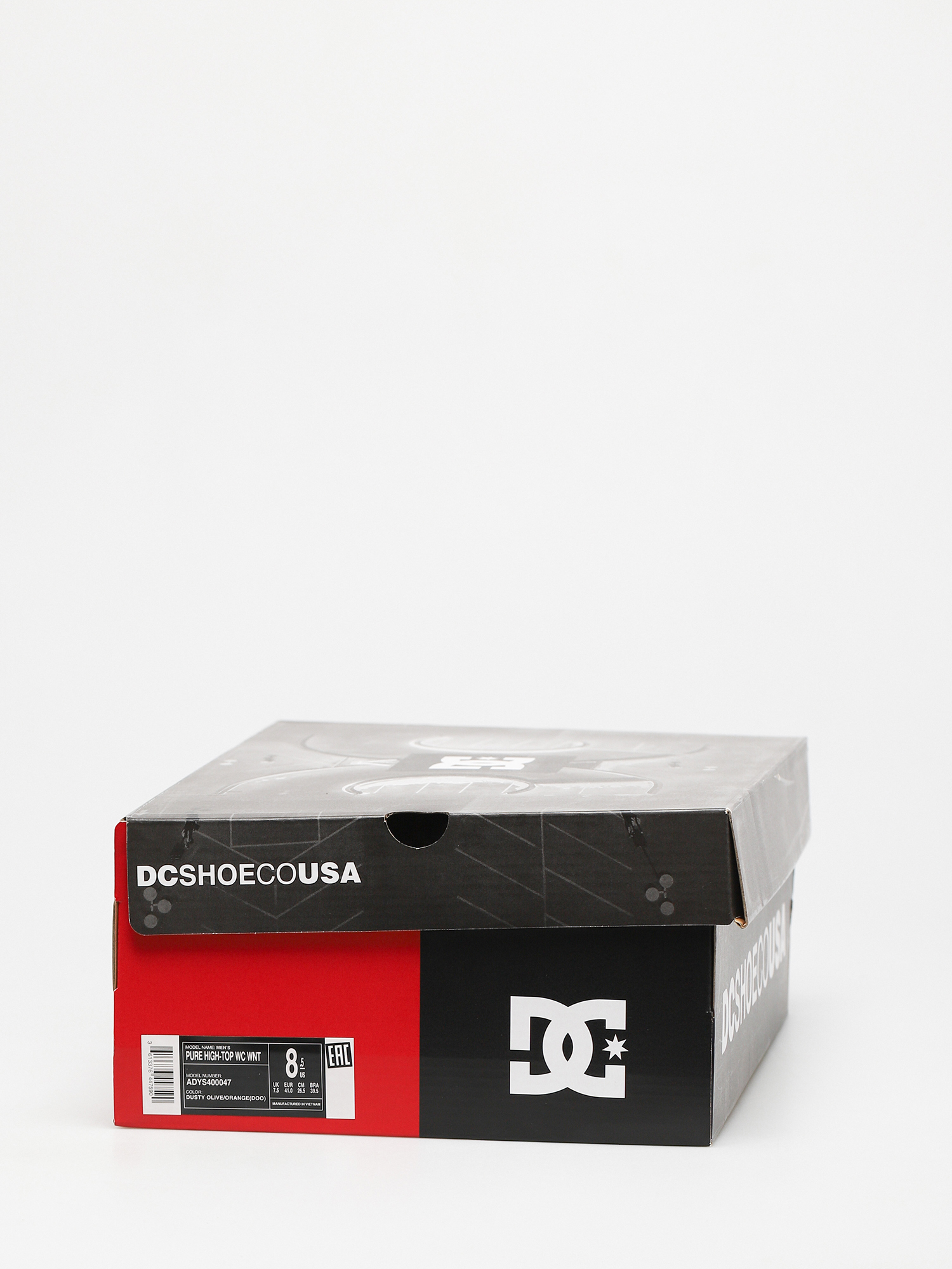 DC Обувки Pure High Top Wc Wnt (dusty olive/orange)