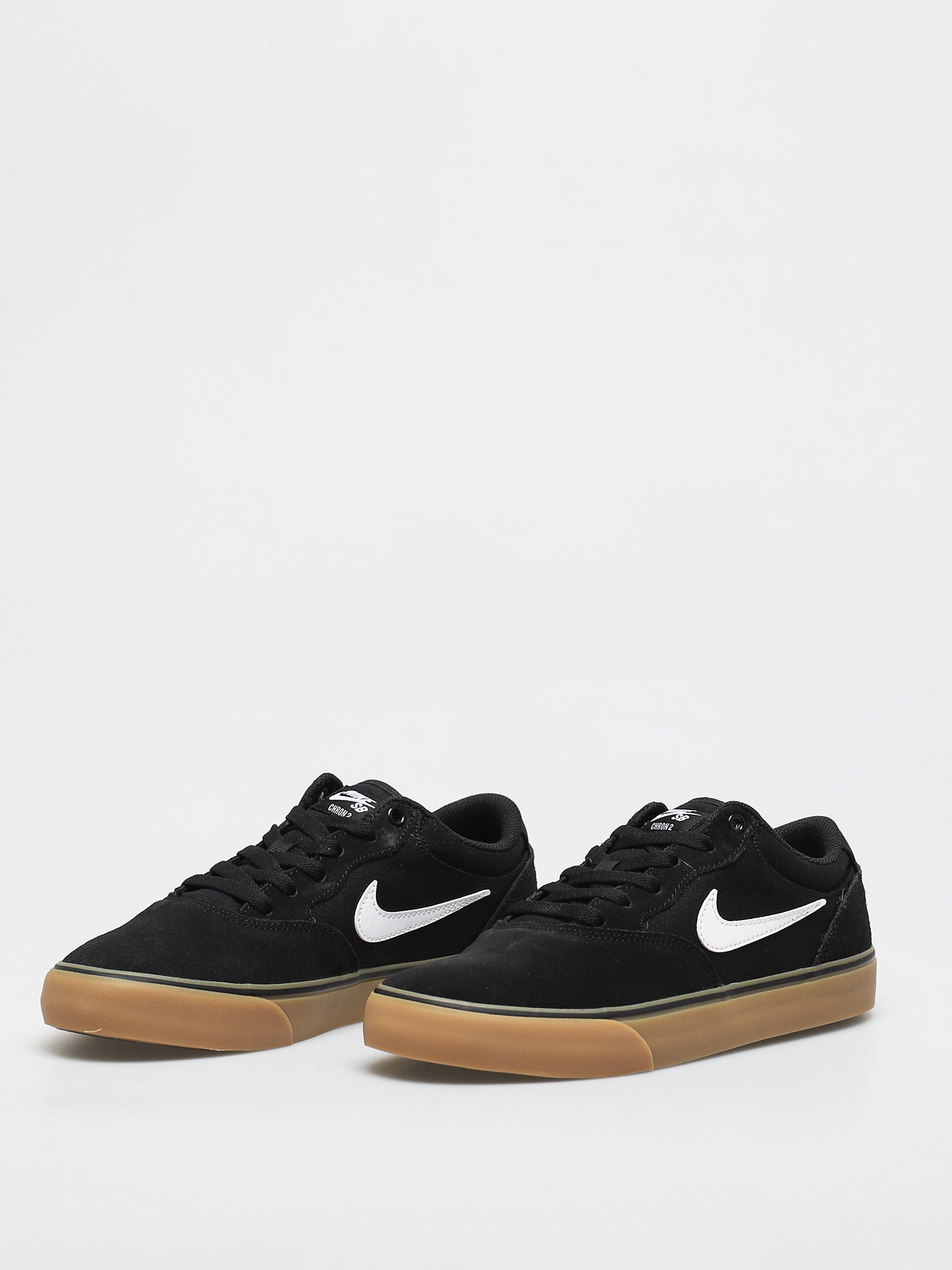 Обувки Nike SB Chron 2 (black/white black gum light brown)