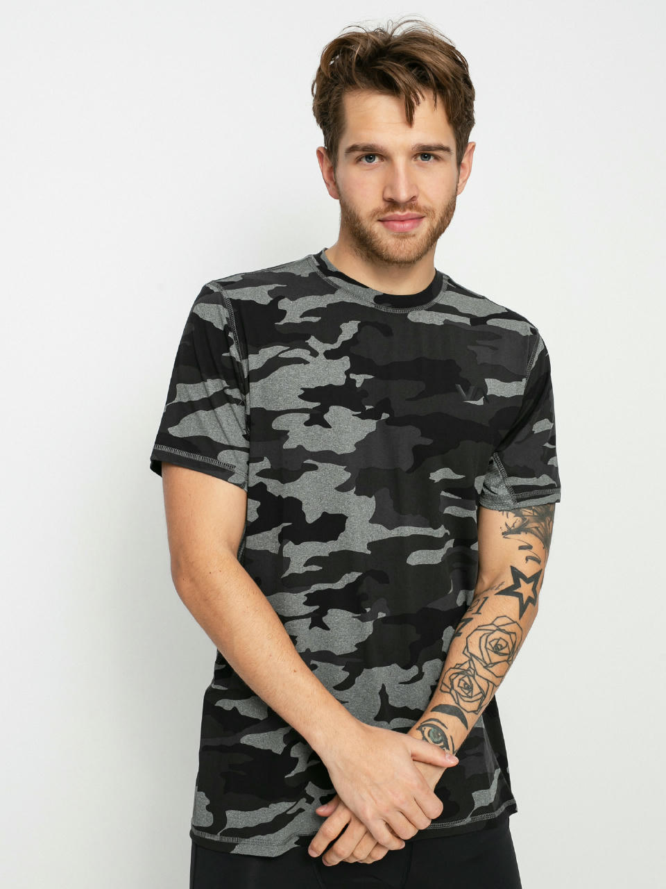 Тениска RVCA Sport Vent Lycra (camo ii)